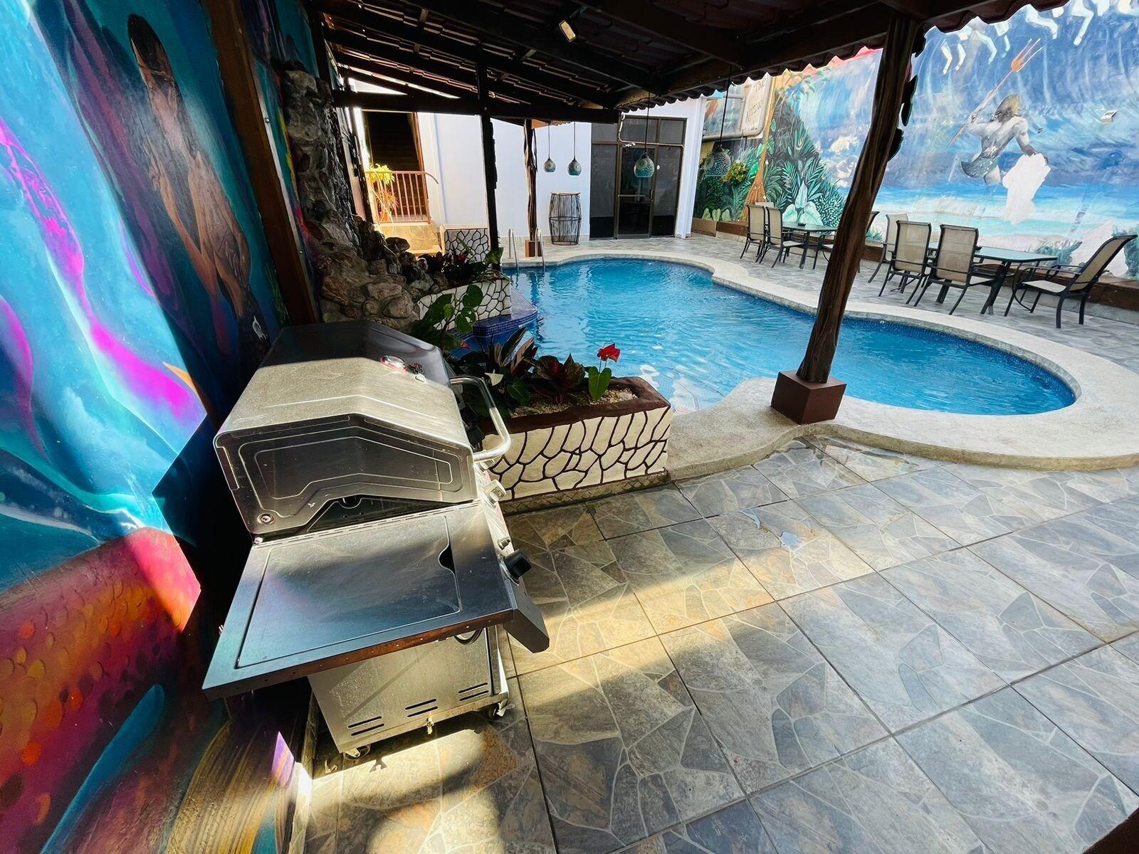 Vista Piscina Poseidon Party Hotel In Downtown