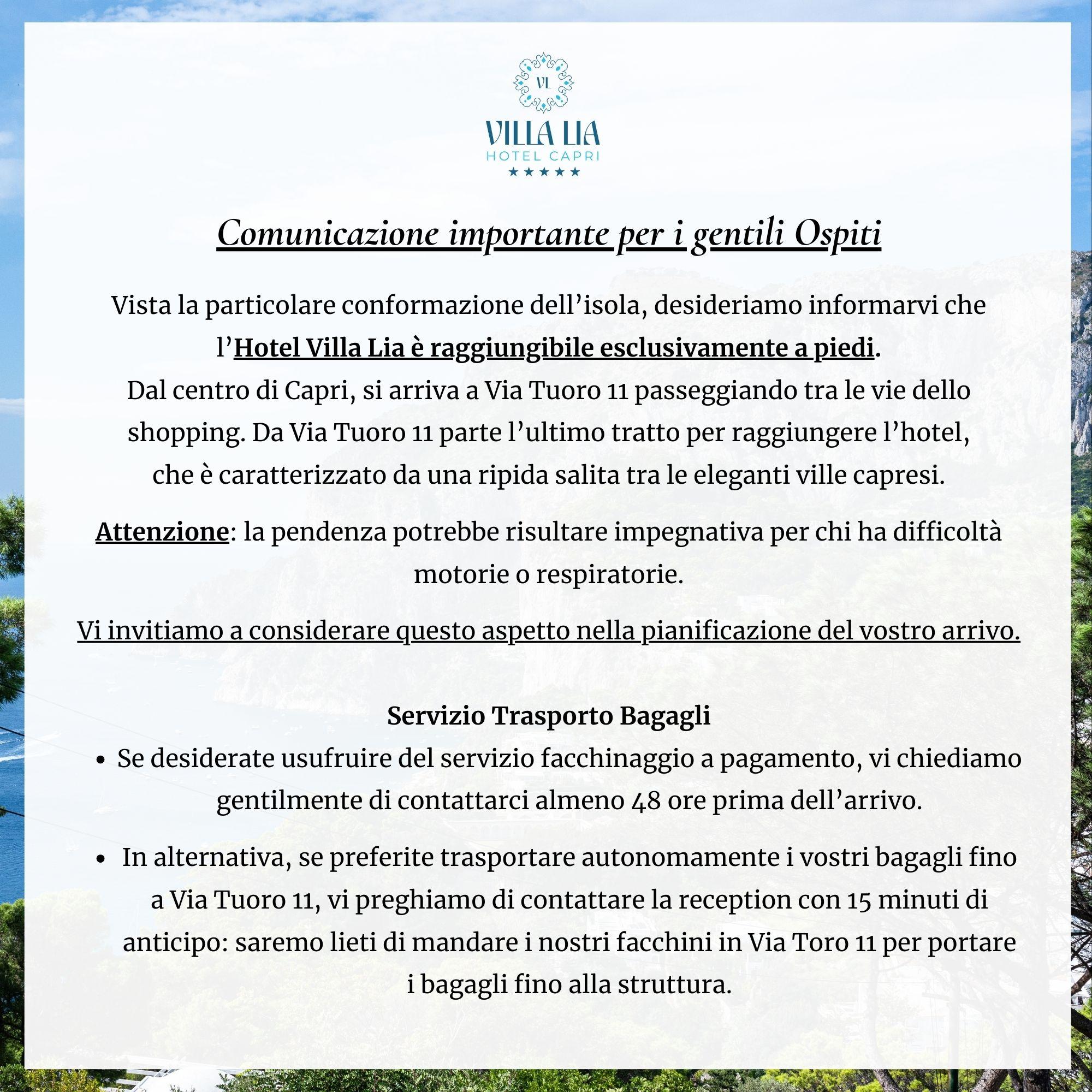 Vista Exterior Villa Lia Hotel Capri