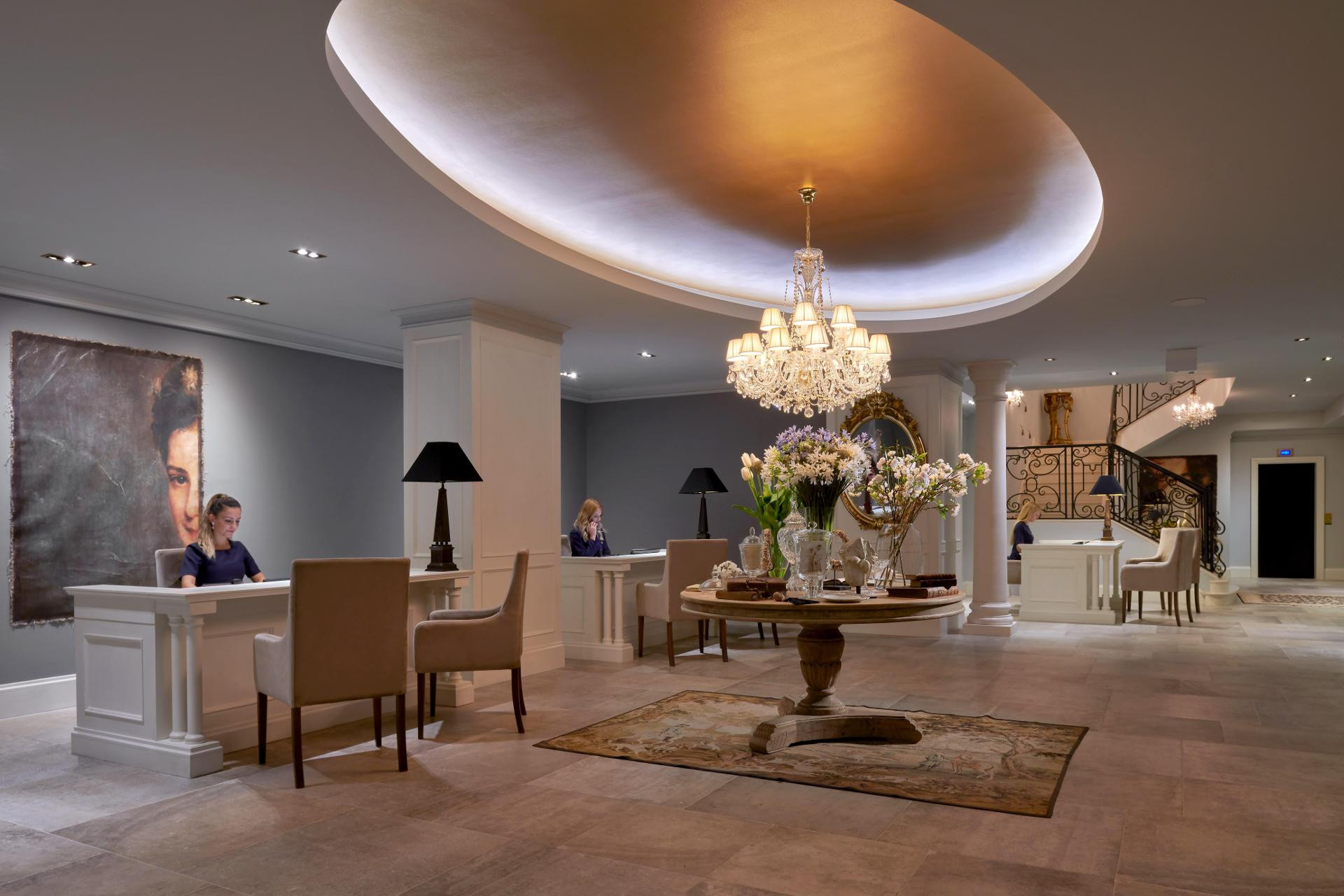 Vista Lobby Palace Elisabeth Hvar Hotel