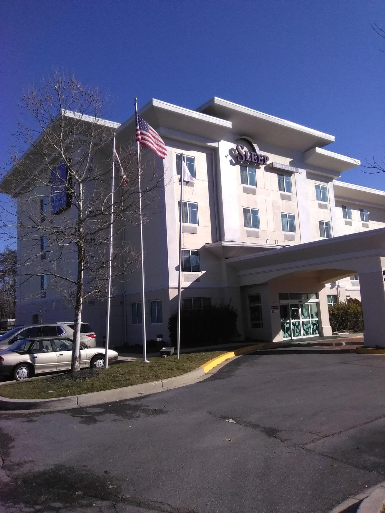 Vista Exterior Sleep Inn & Suites Laurel near Fort Meade