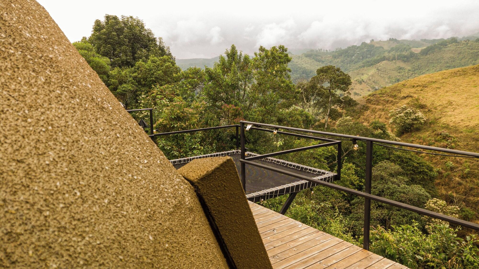 Vista Exterior Green Valley Glamping Salento