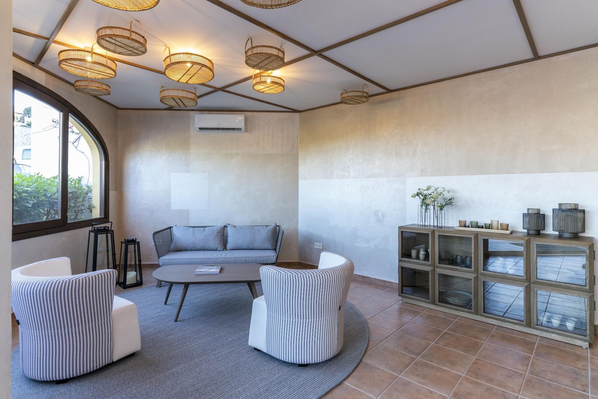 Vista Lobby Calallonga Hotel Menorca