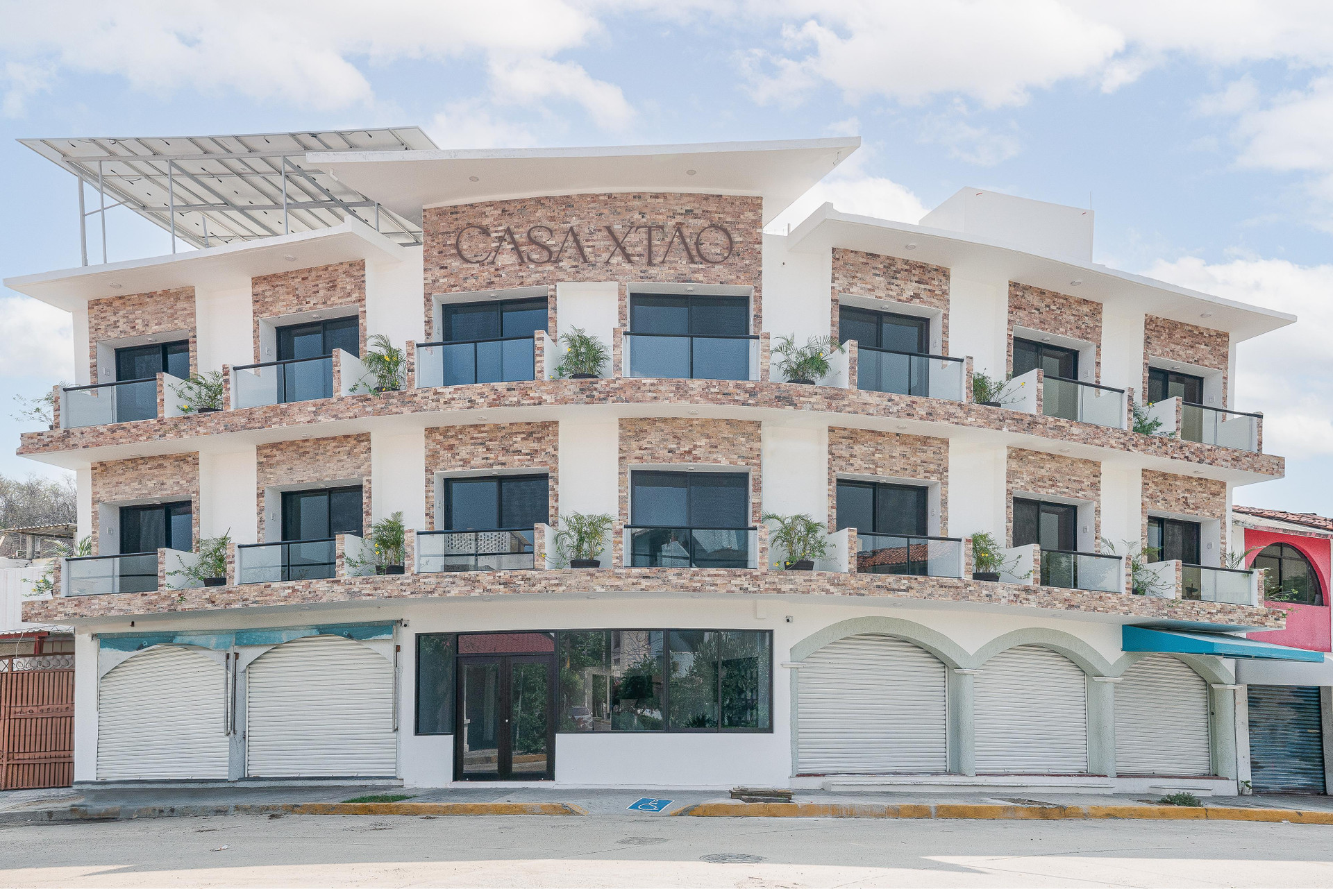 Vista Exterior Casa Xtao