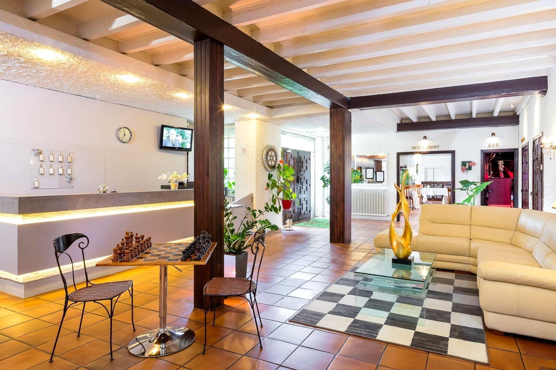 Vista Lobby Hotel La Thomasse