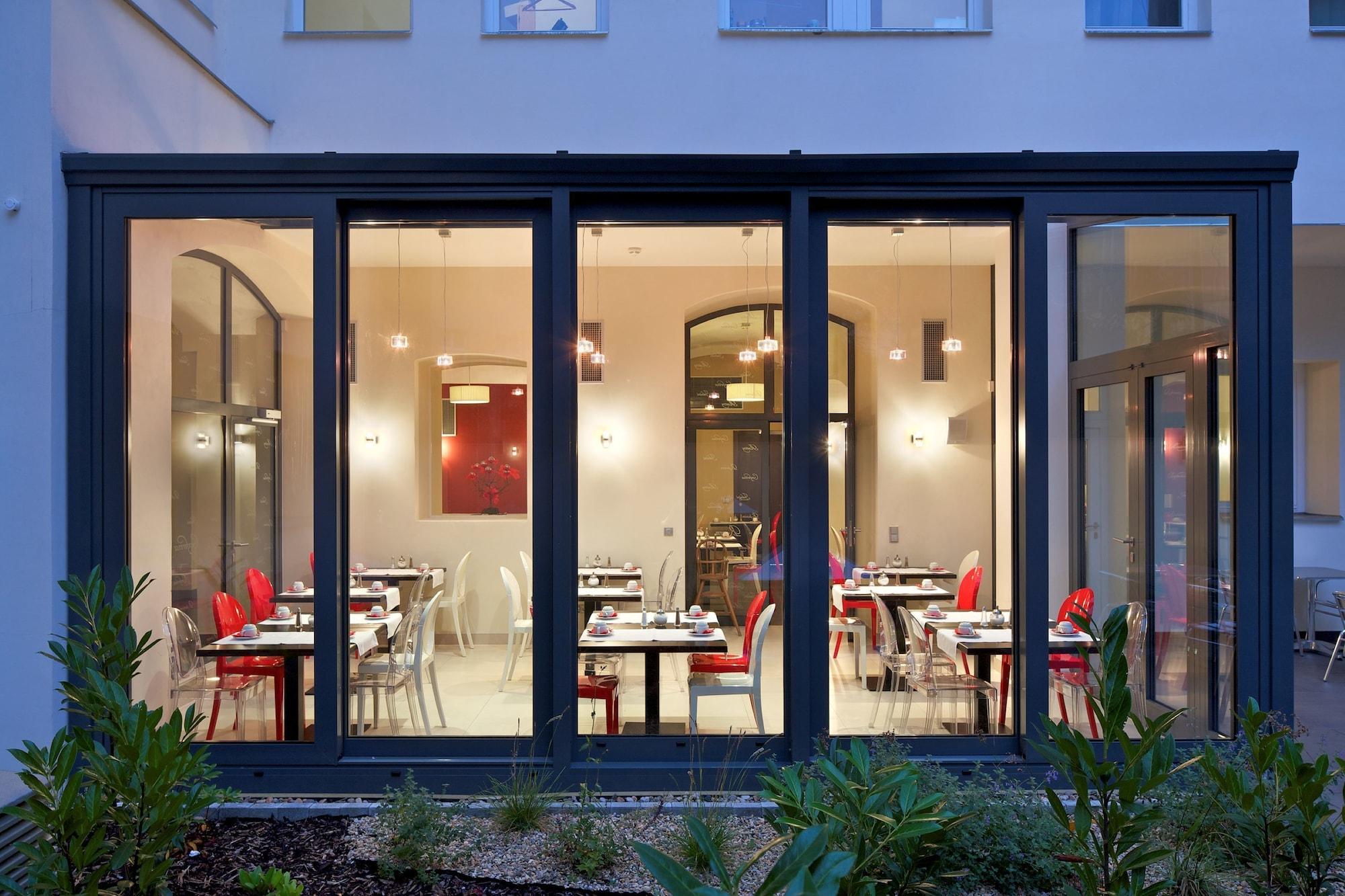 Varios Red and Blue Design Hotel Prague