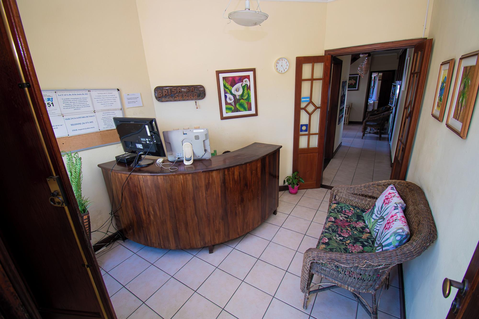 Vista Lobby Pousada Brisa de Paraty