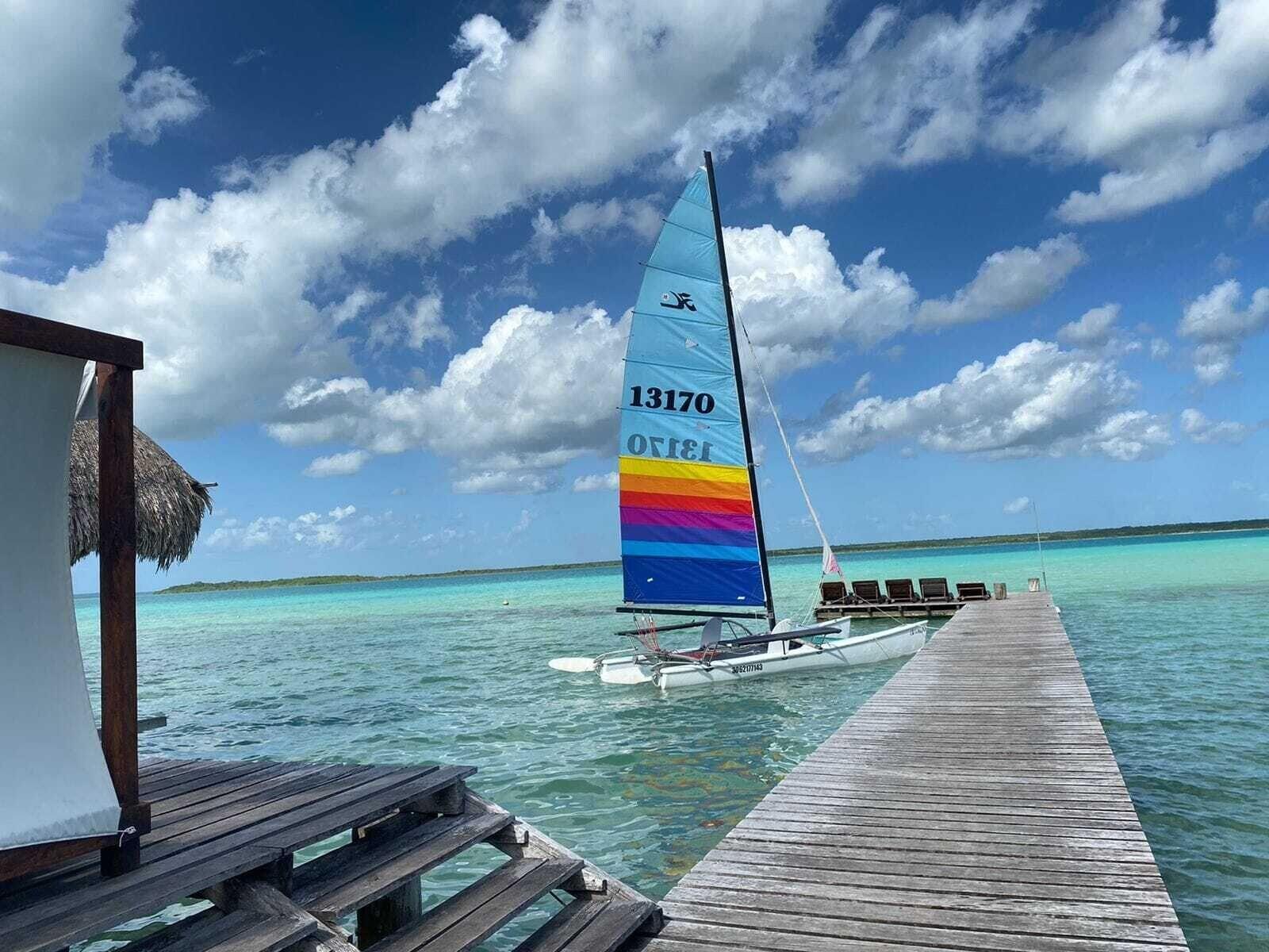 Equipamiento de Habitación Cabanas Hostel y Camping Magic Bacalar