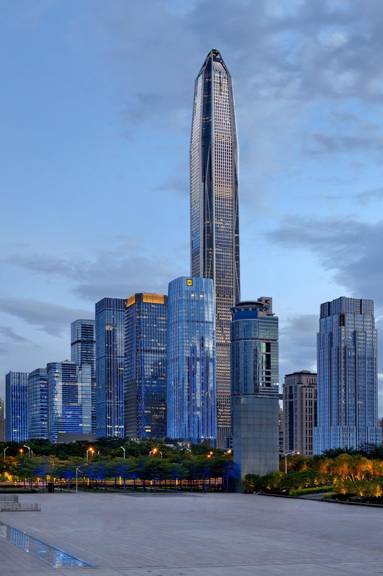 Vista Exterior Futian Shangri-La Shenzhen