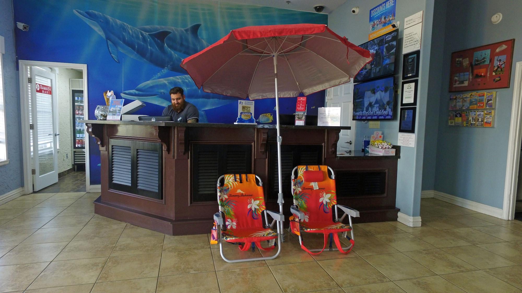 Vista Lobby Ramada by Wyndham & Suites South Padre Island