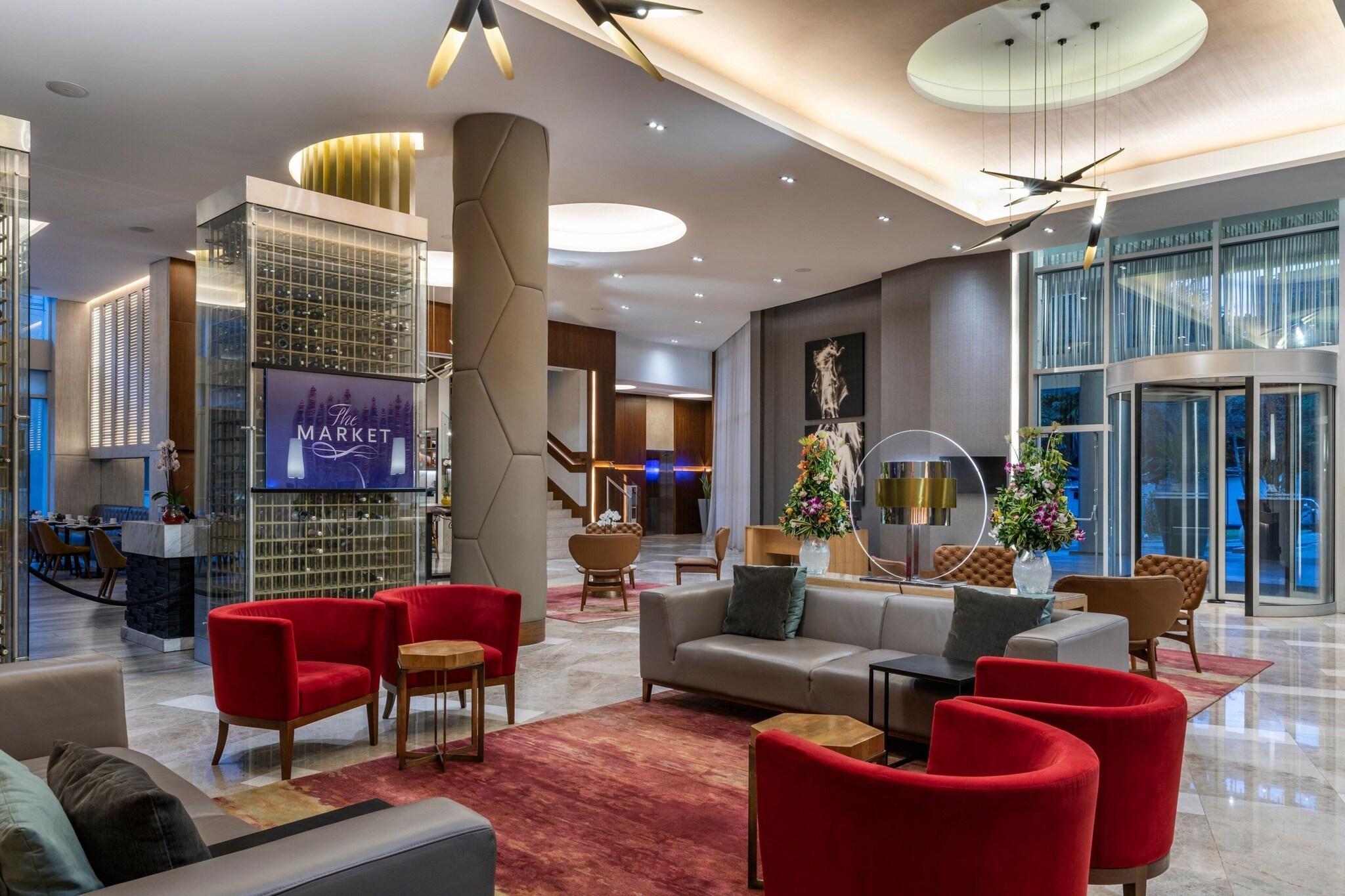 Vista Lobby Medellin Marriott Hotel