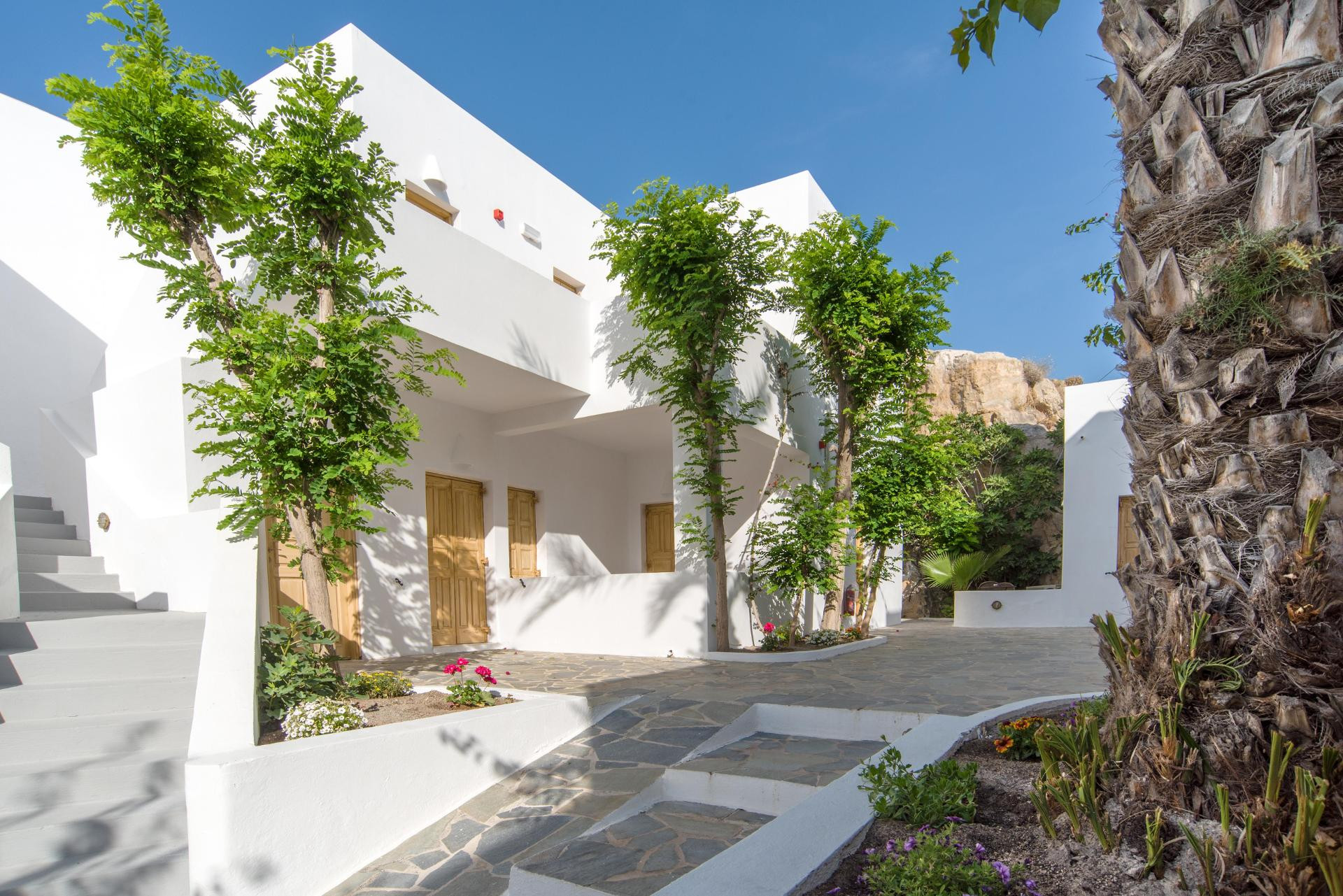 Vista Exterior Santorini Crystal Blue