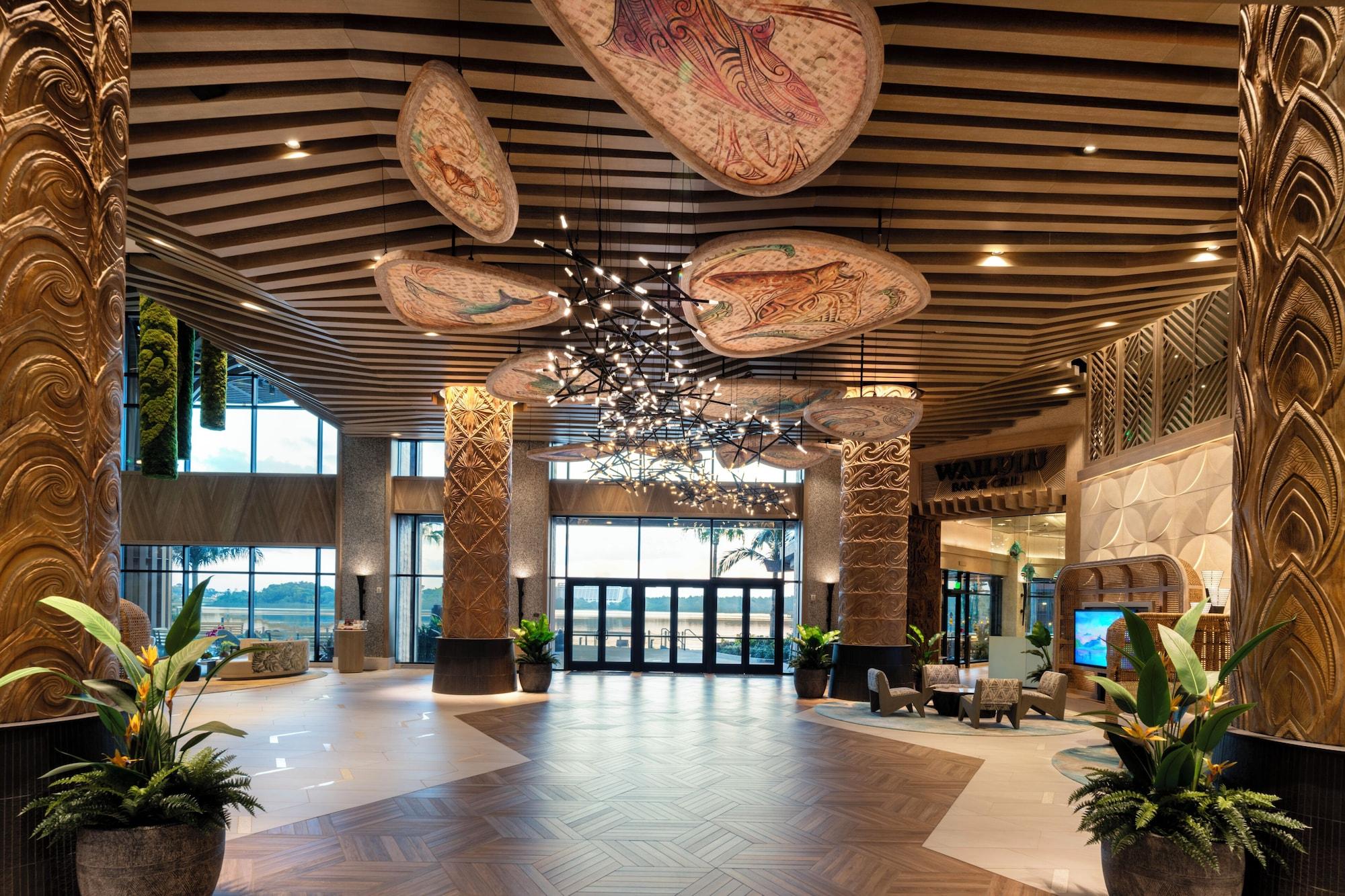 Vista Lobby Disney's Polynesian Villas & Bungalows