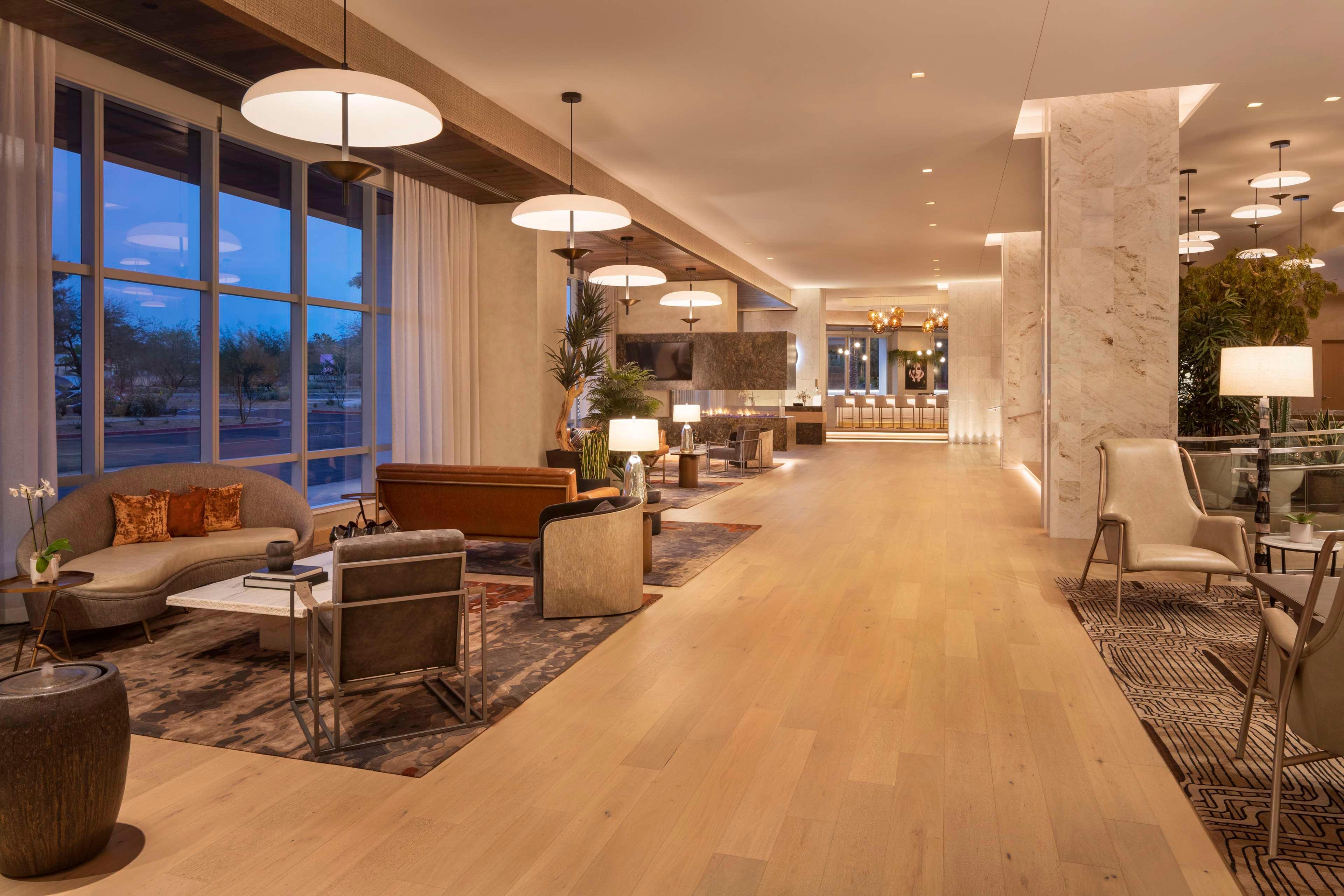 Vista Lobby Caesars Republic Scottsdale, a Hilton Hotel