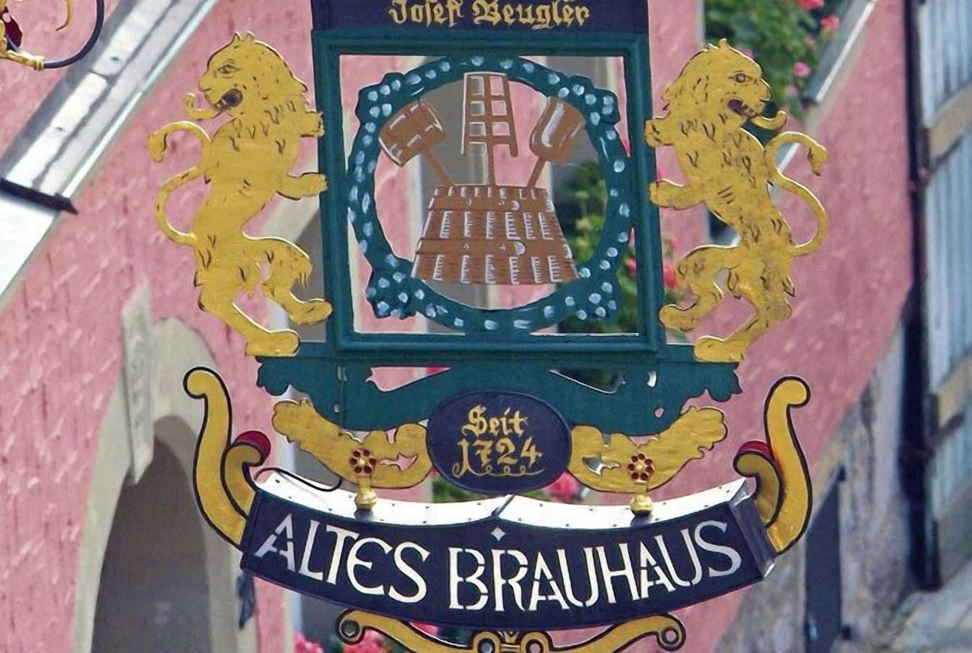 Vista Exterior Hotel Garni Altes Brauhaus