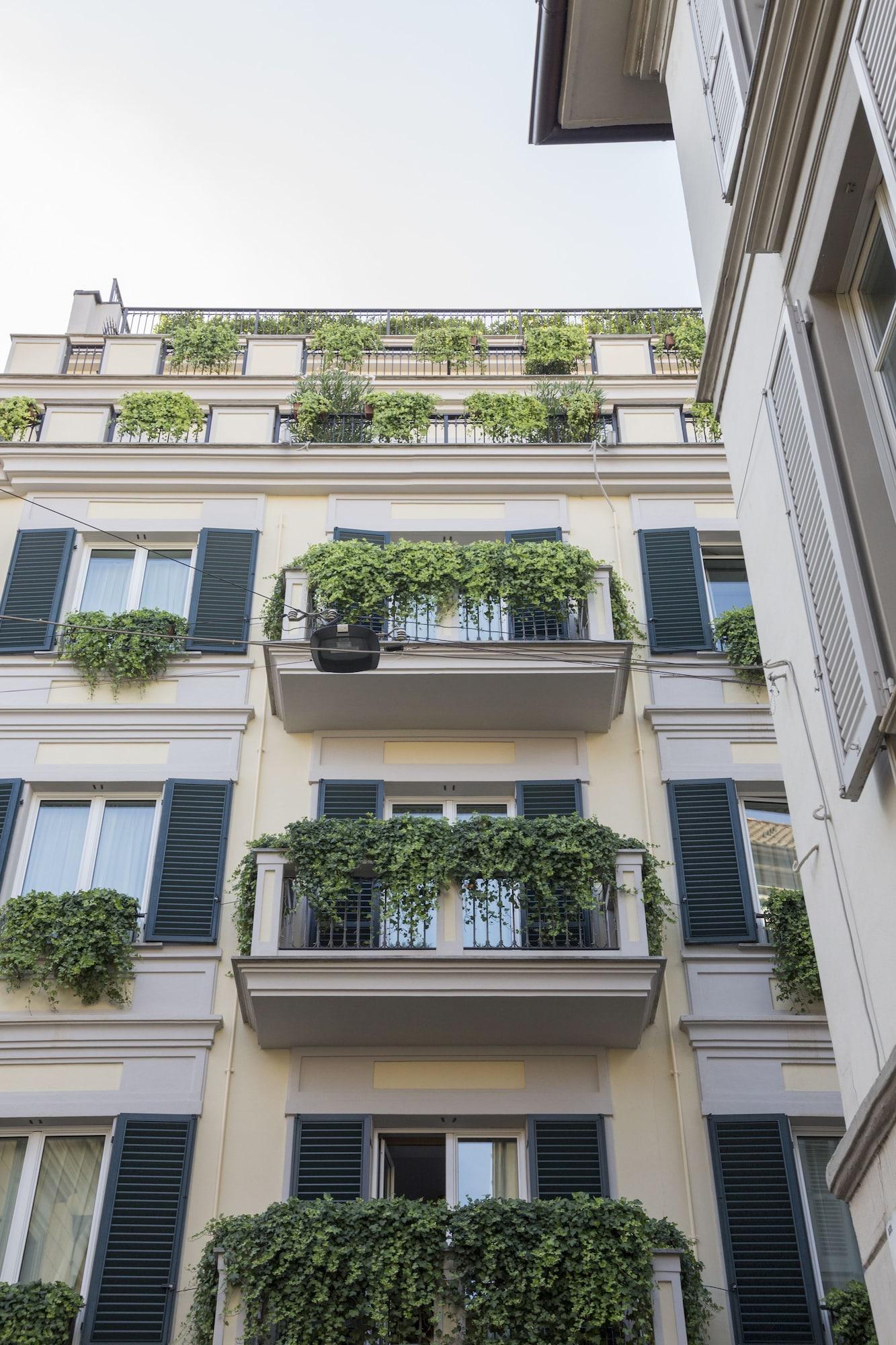 Vista Exterior Hotel Manzoni