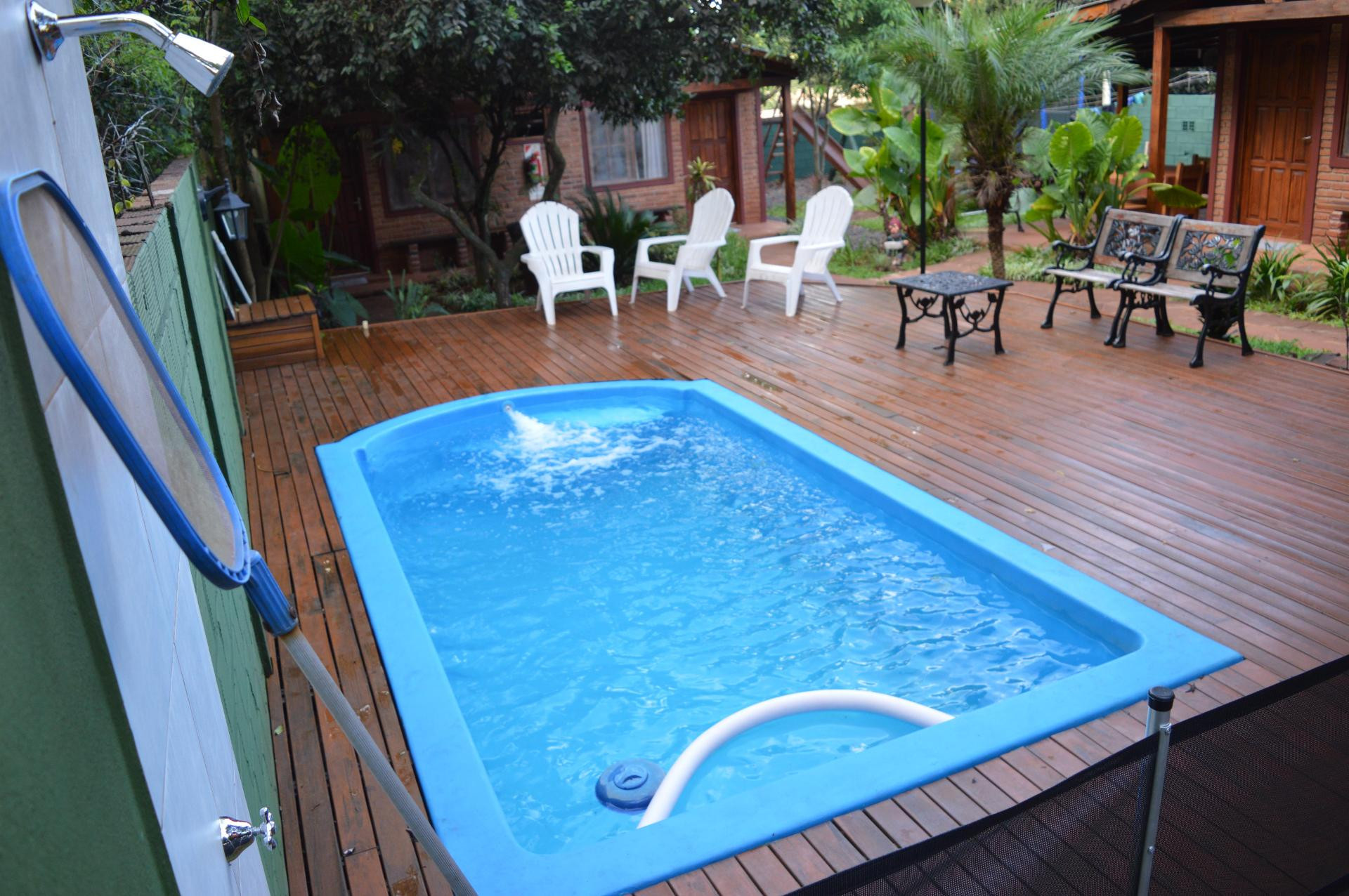 Vista Piscina Hotel Yvy Pyta