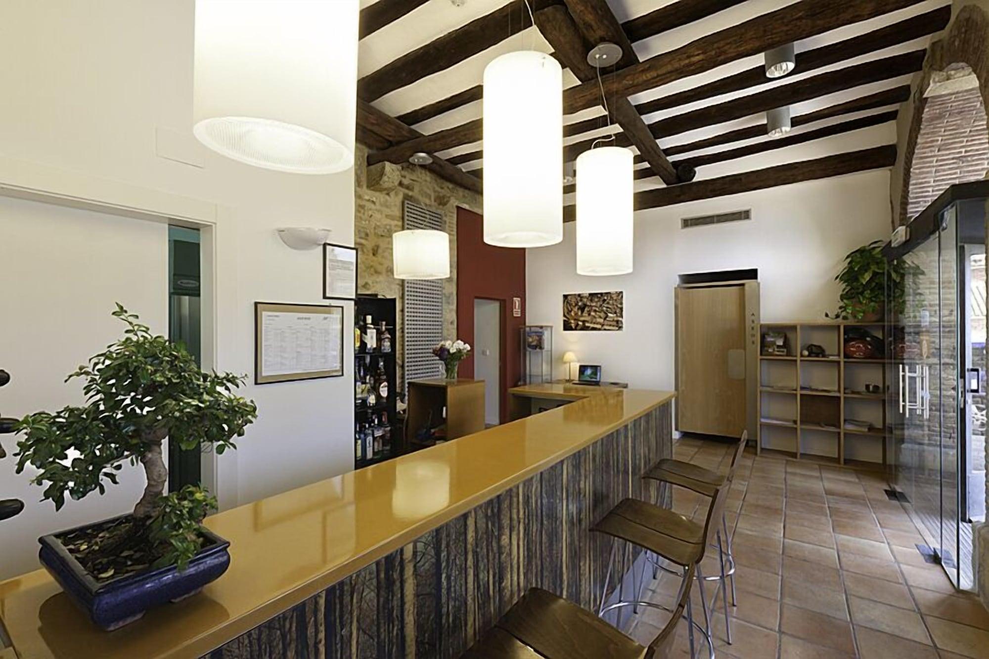 Vista Lobby Hospedería de Alesves