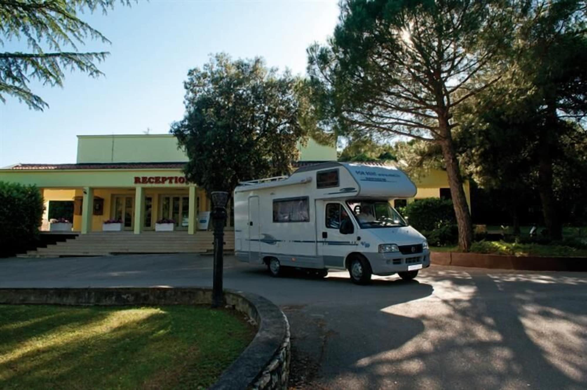 Vista Lobby Maistra Camping Porto Sole Mobile homes