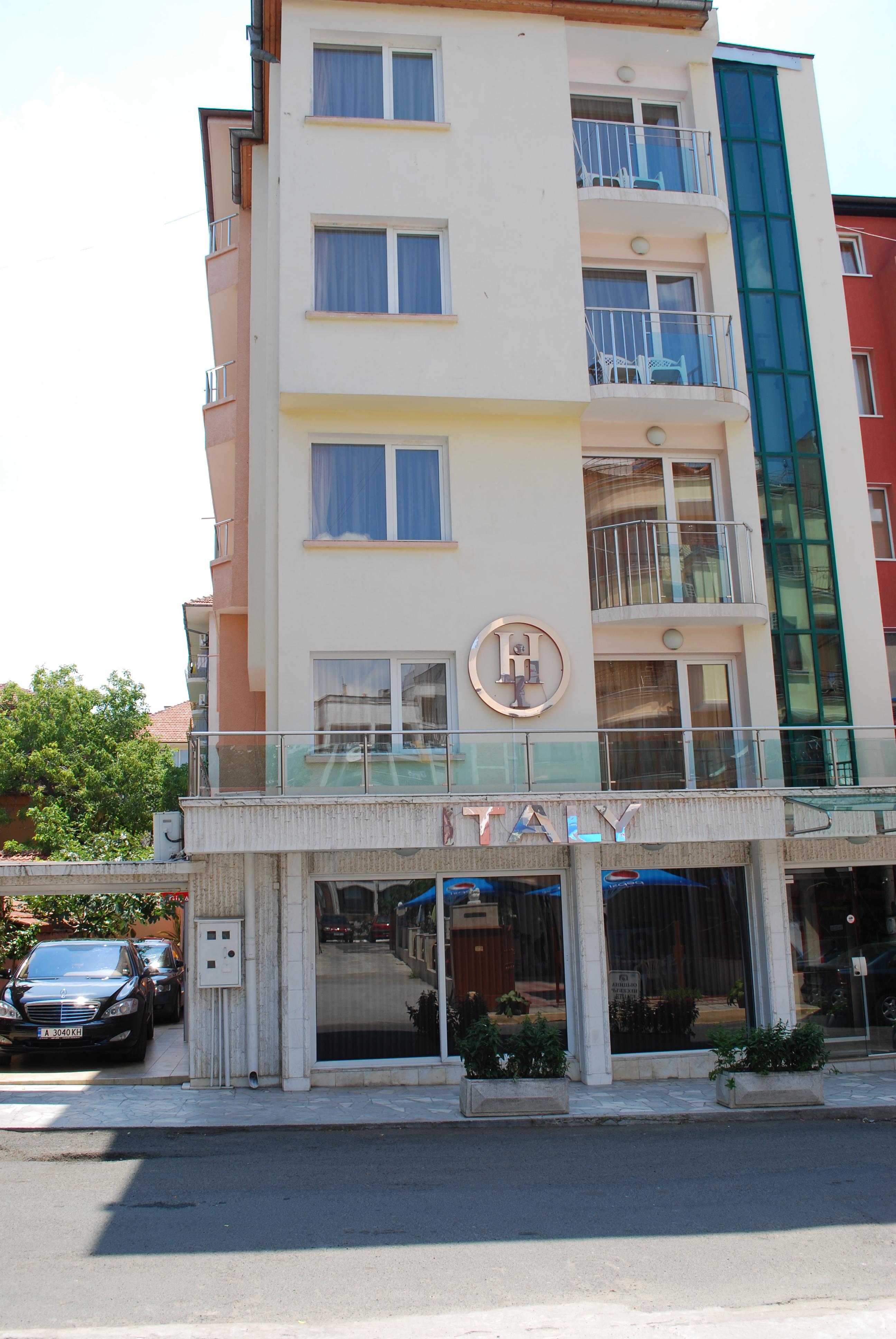 Vista Exterior Hotel Italia Nessebar