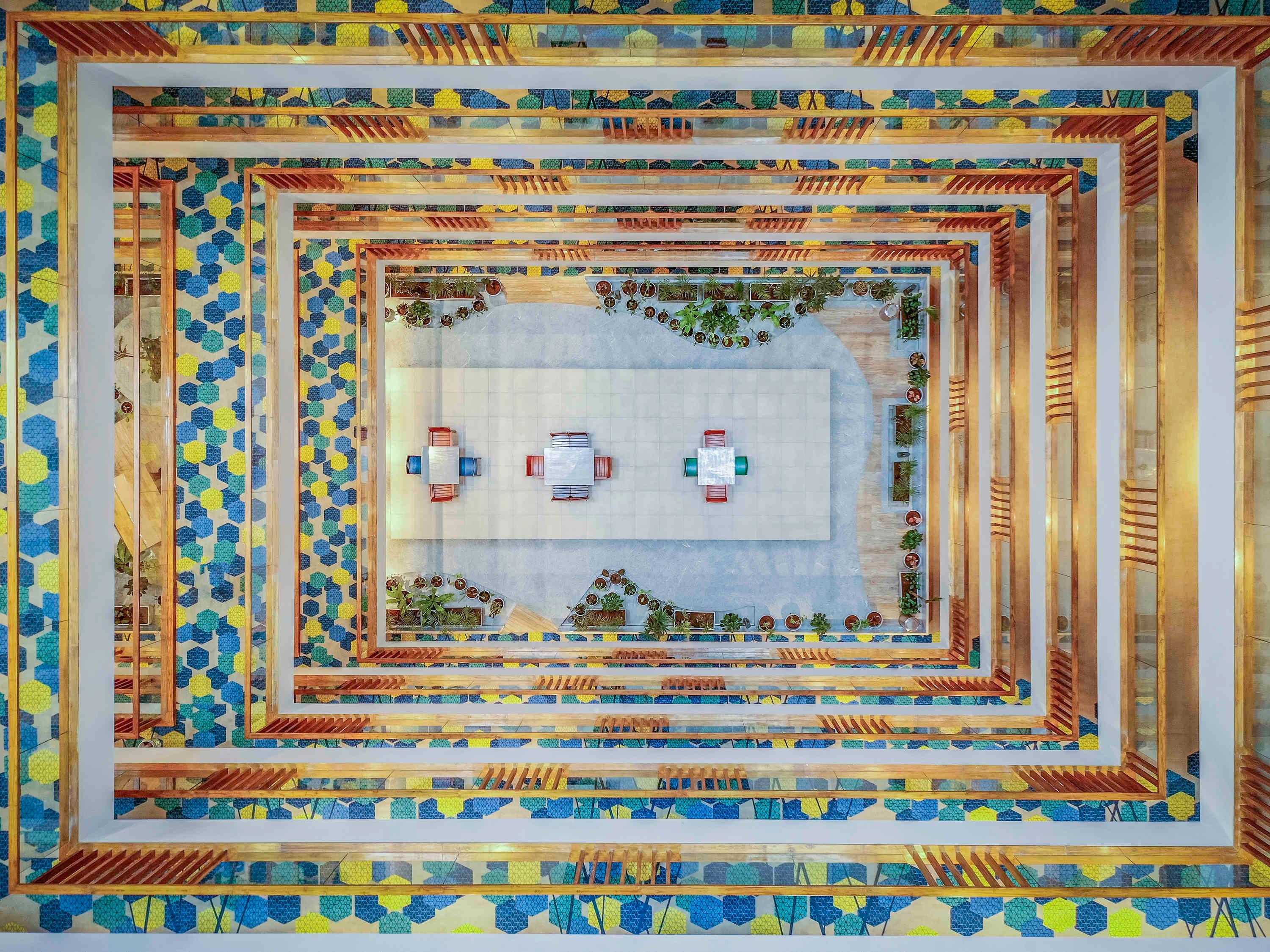 Vista Lobby Novotel Vijayawada Varun Hotel