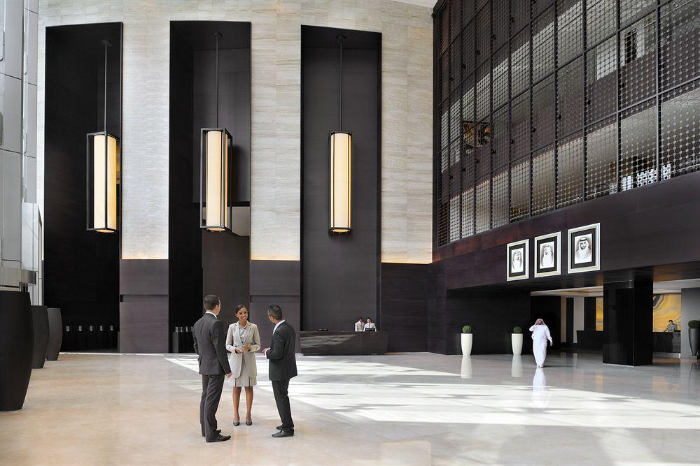 Vista do lobby JW Marriott Marquis Hotel Dubai
