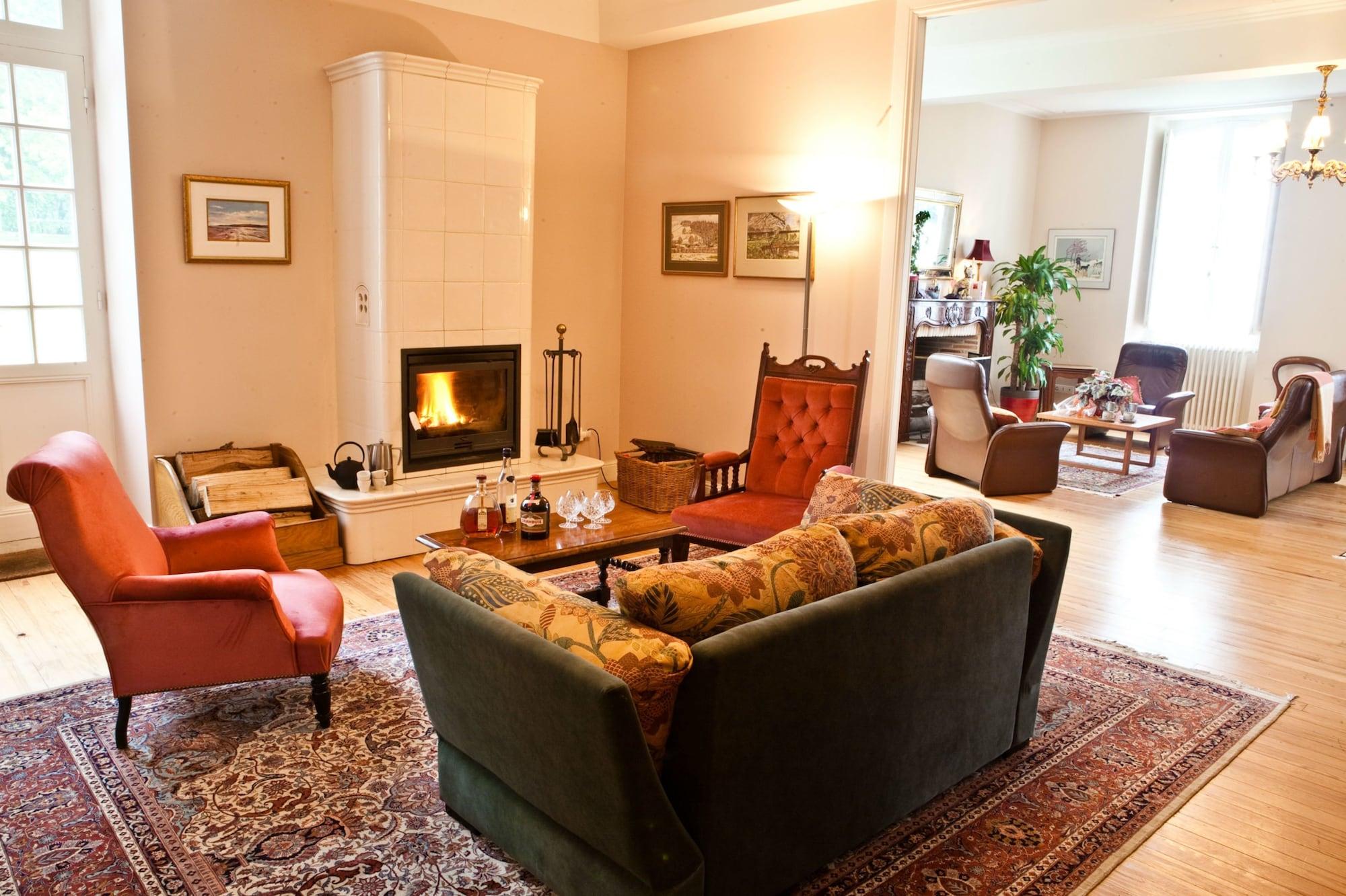 Vista Lobby Clos Mirabel Manor B&B