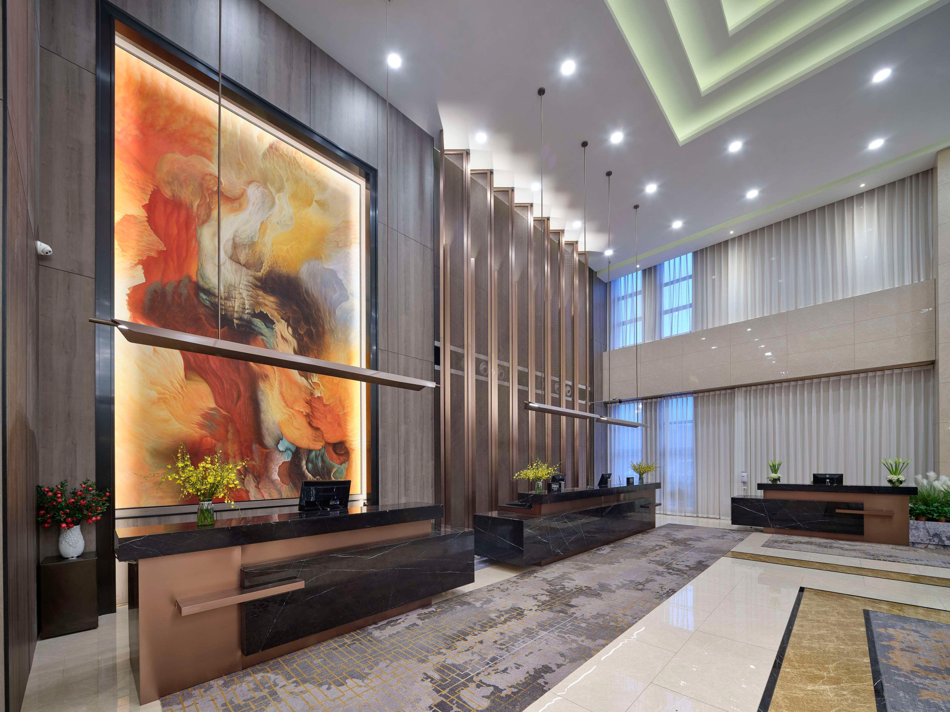 Vista Lobby Doubletree By Hilton Anshan