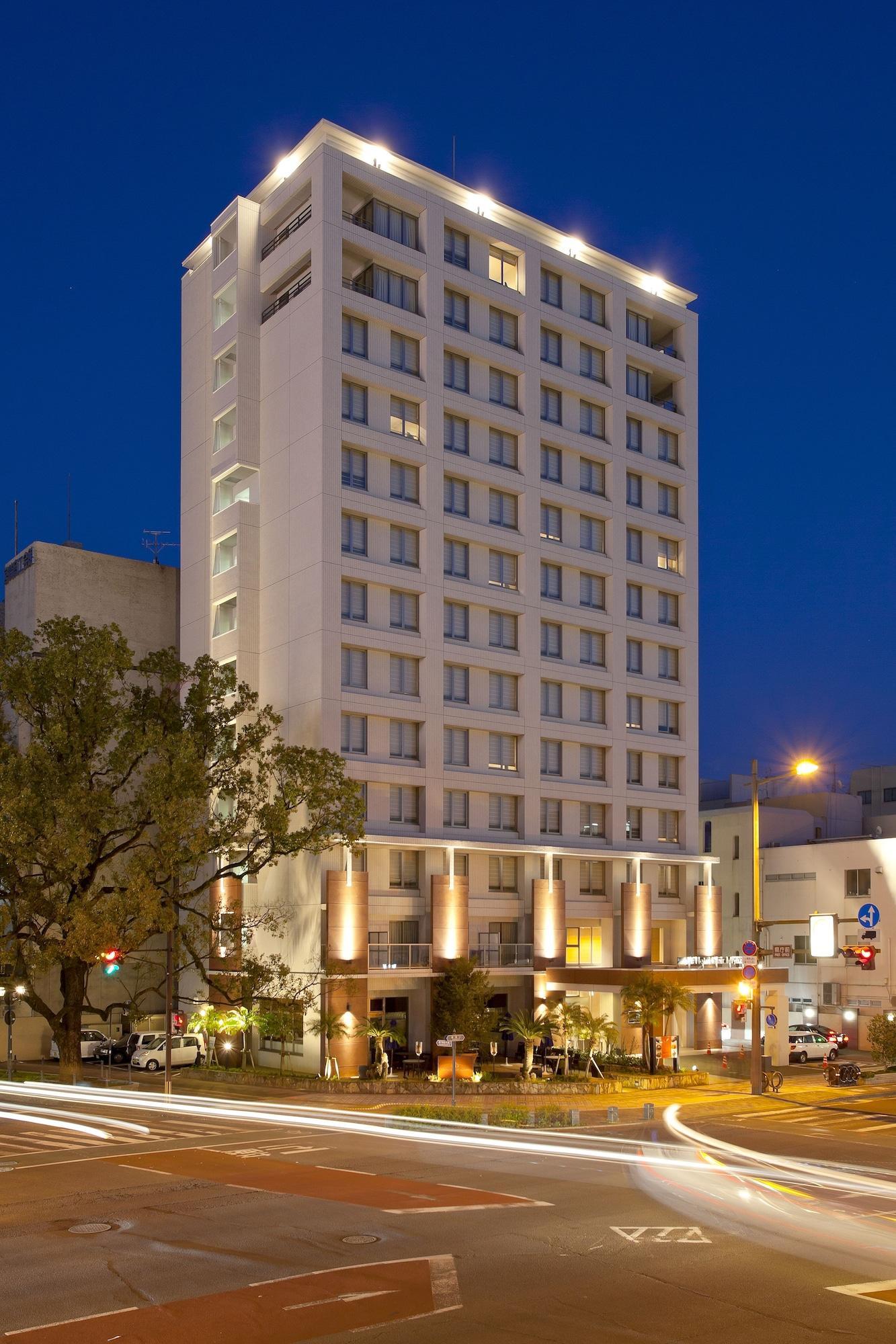 Vista Exterior K's Street Hotel Miyazaki