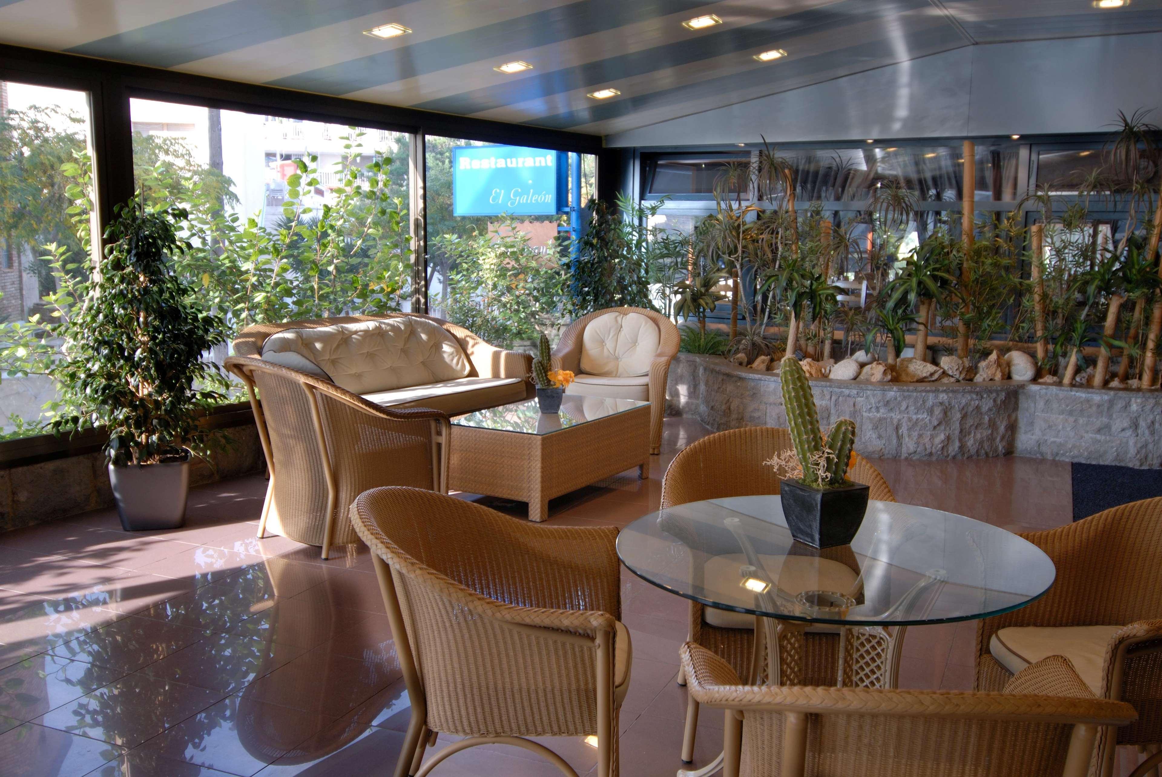 Vista Lobby Best Western Hotel Mediterraneo