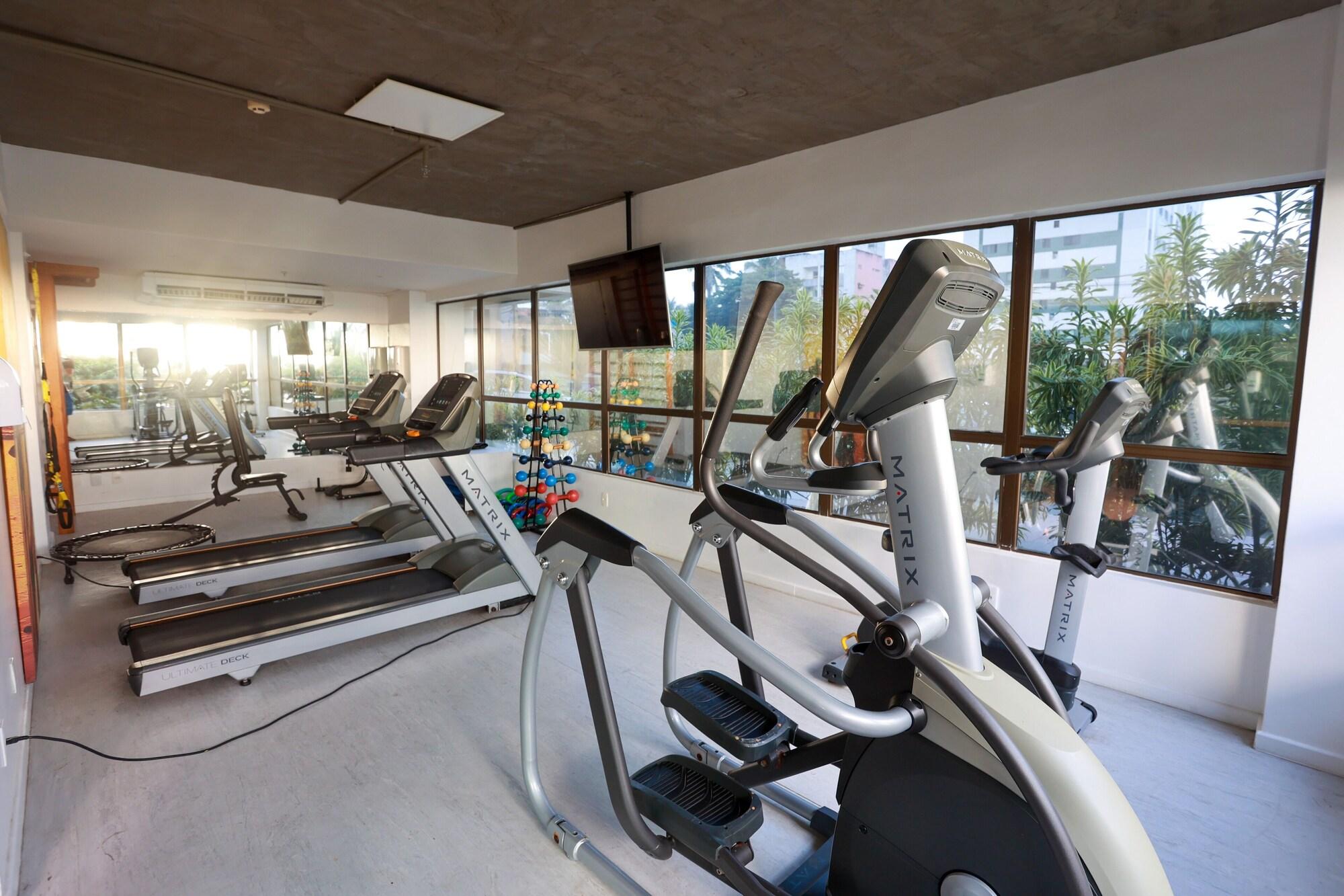 Gimnasio Ritz Suítes Flat de Temporada beira mar