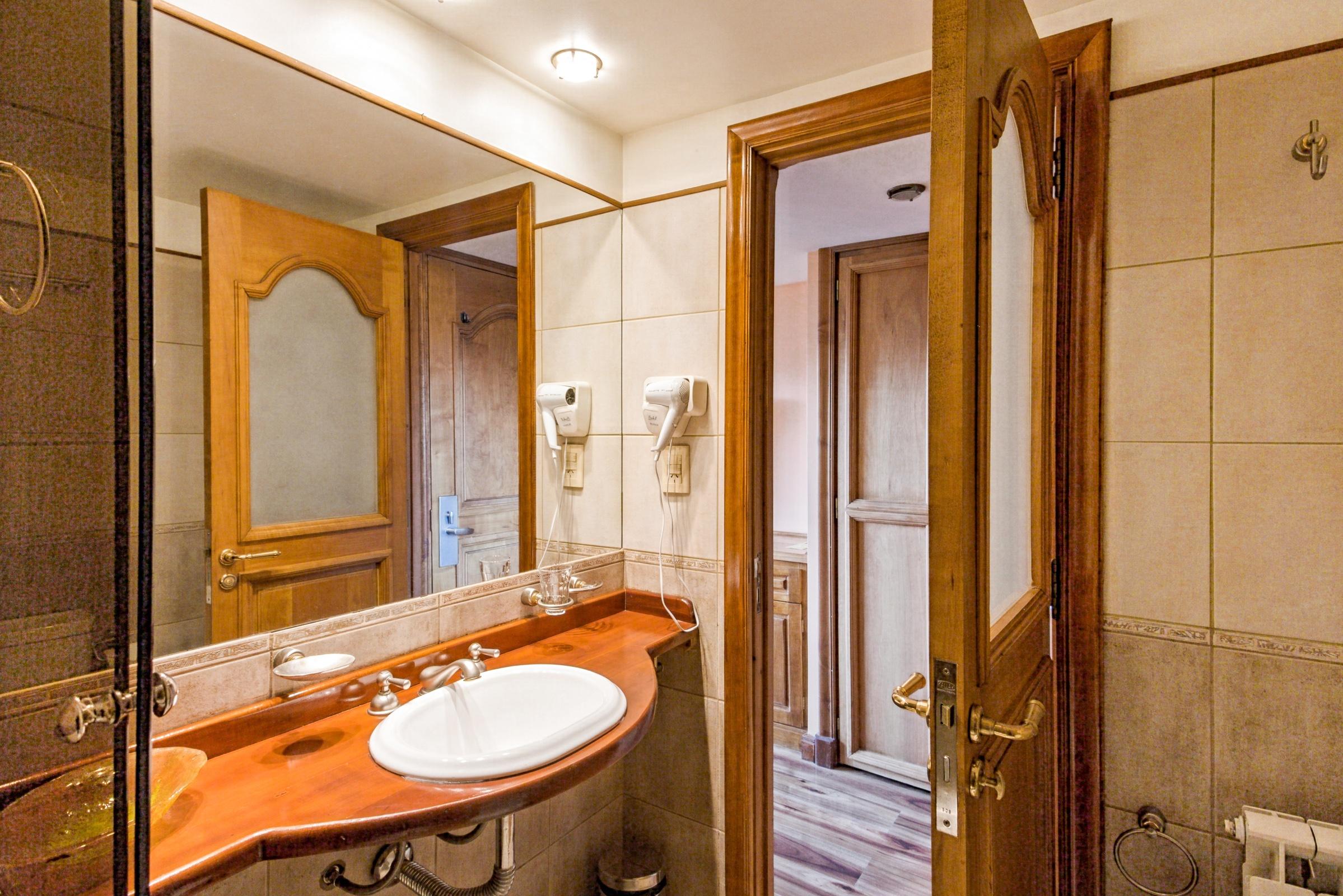 Banheiro Villa Brescia Hotel
