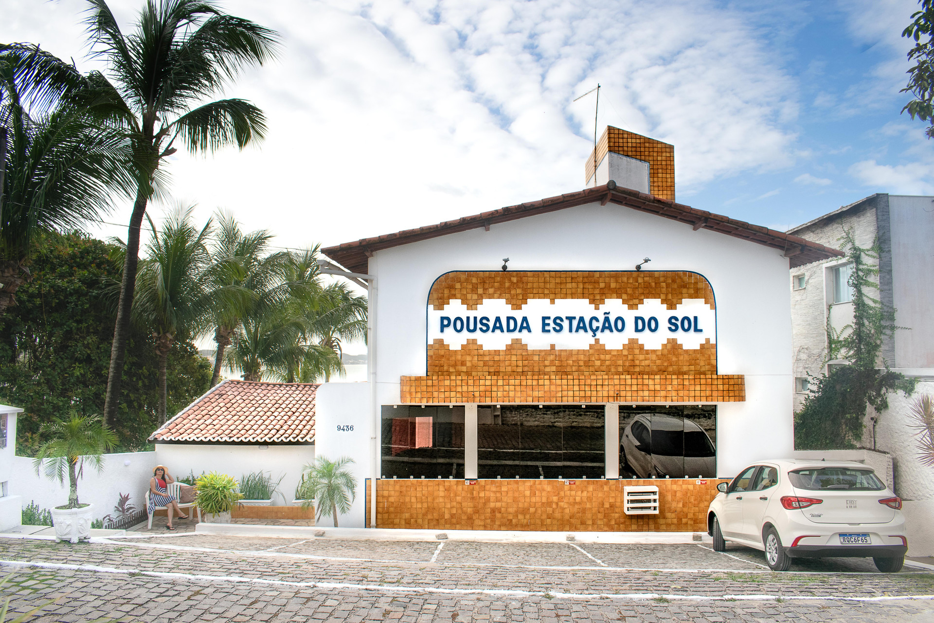 Vista Exterior Pousada Estação do Sol