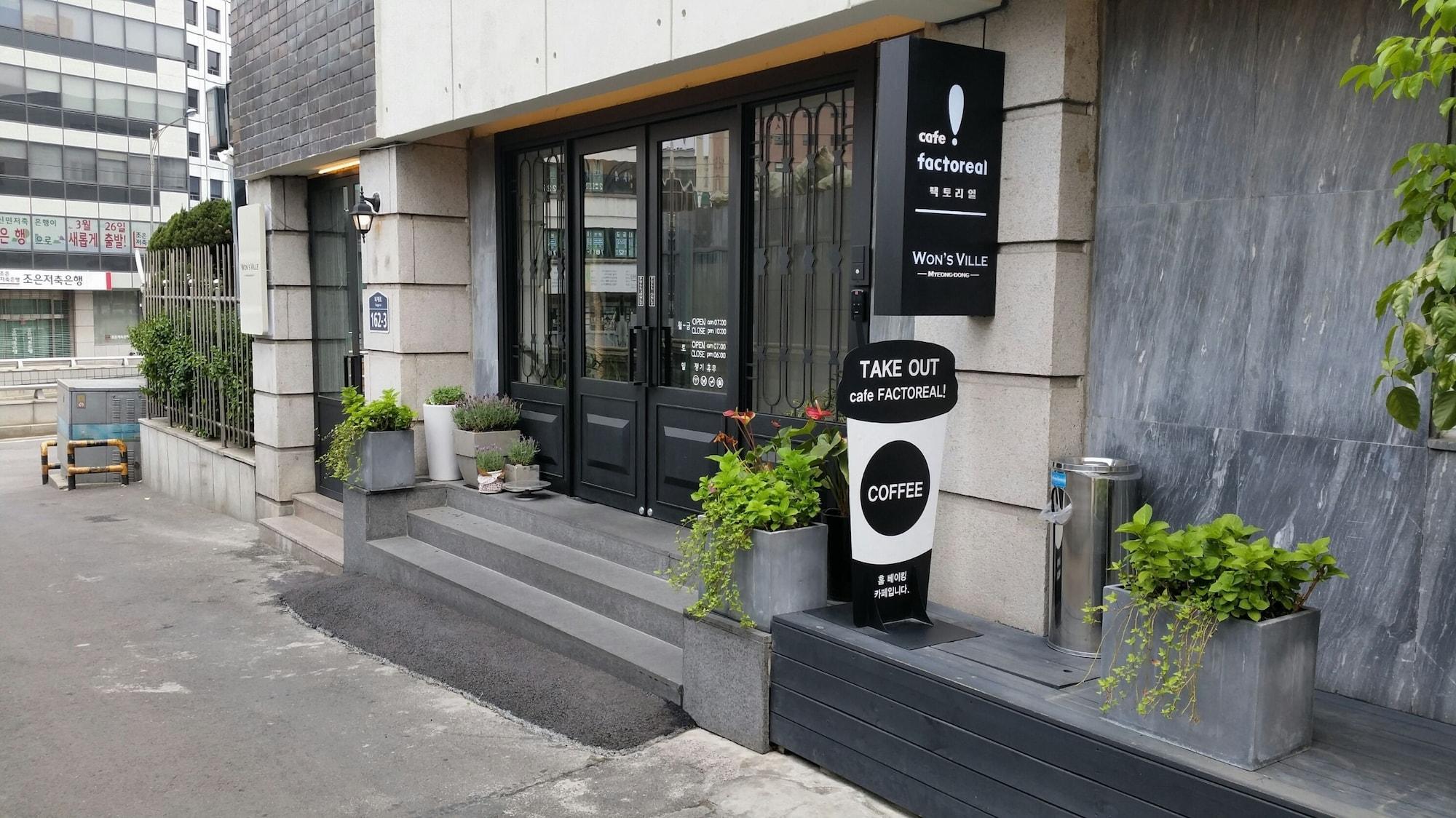 Vista Exterior Won's Ville Myeongdong