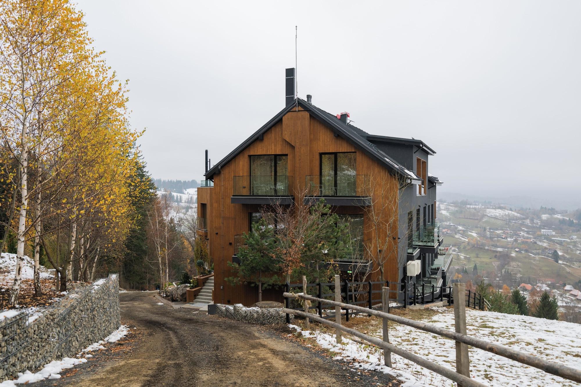 Vista Exterior The Pines Bucegi Lodge