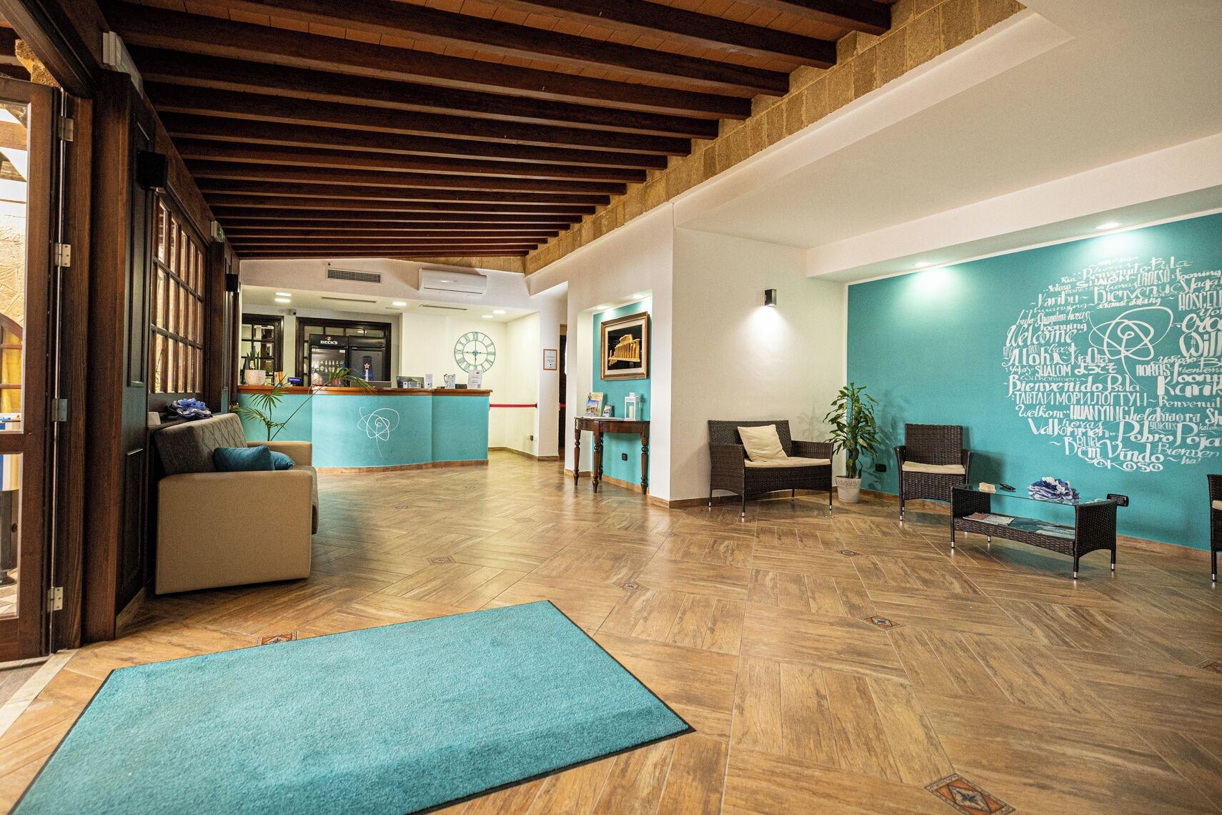 Vista Lobby La Rosa Hotel - Selinunte