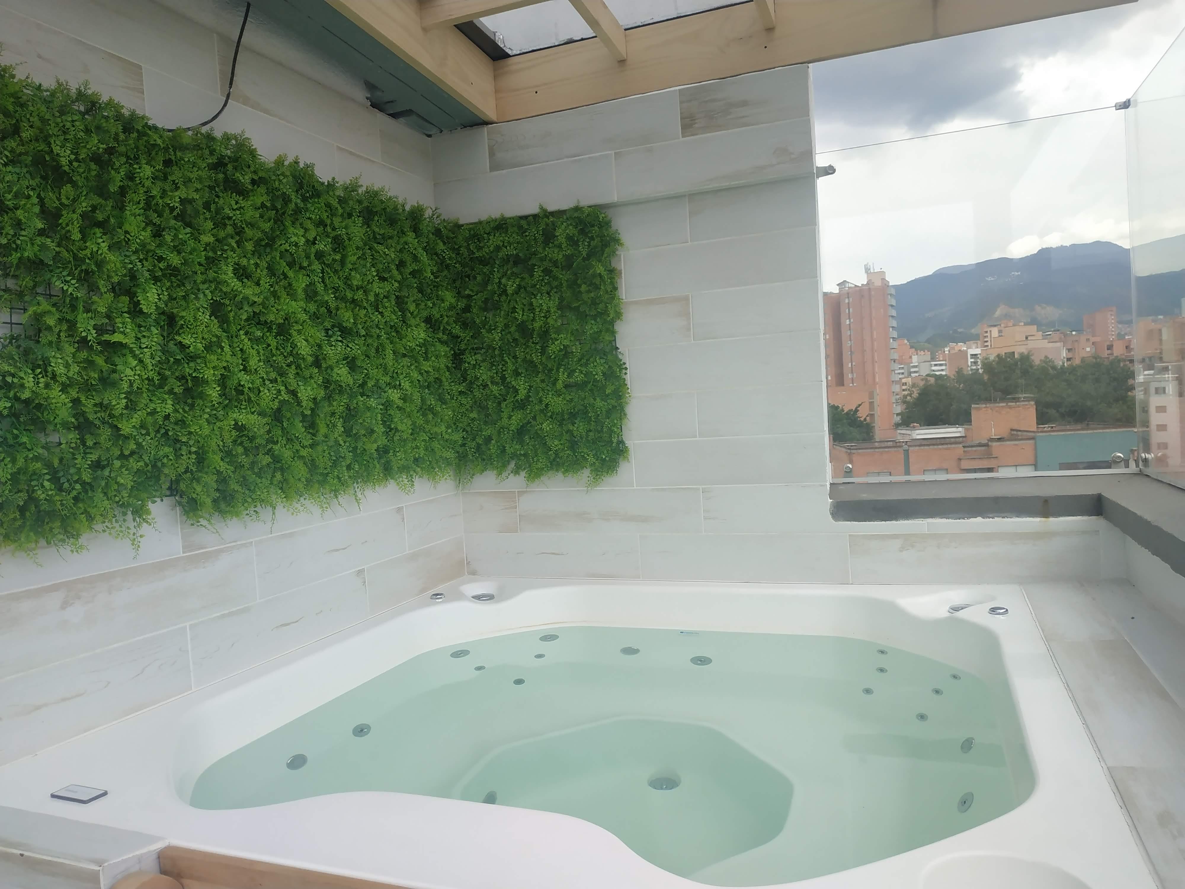 Vista Piscina Seven Inn Hotel