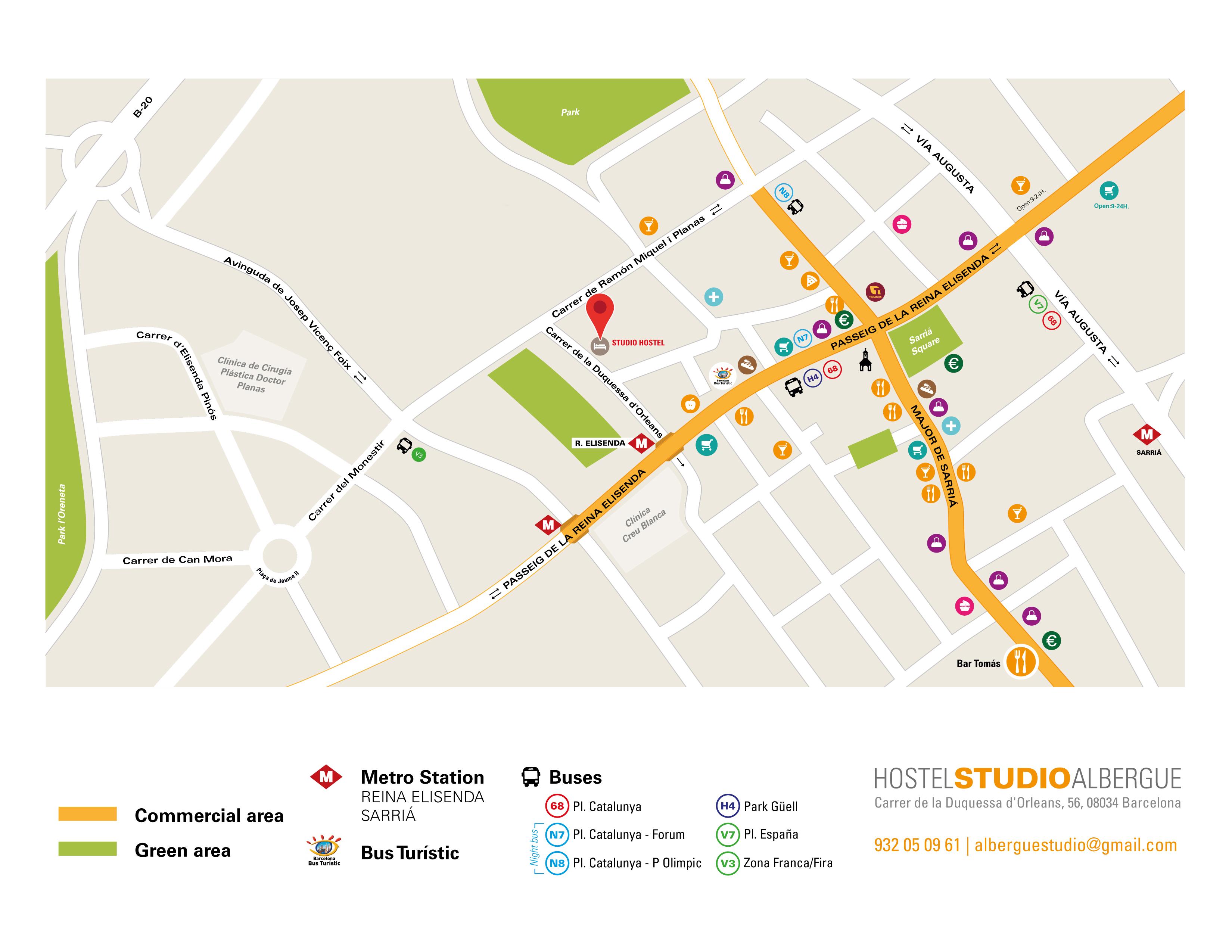 Vista Exterior Hostel Studio