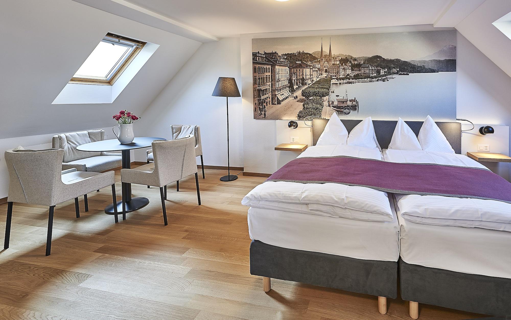 Habitación Hotel Central Luzern