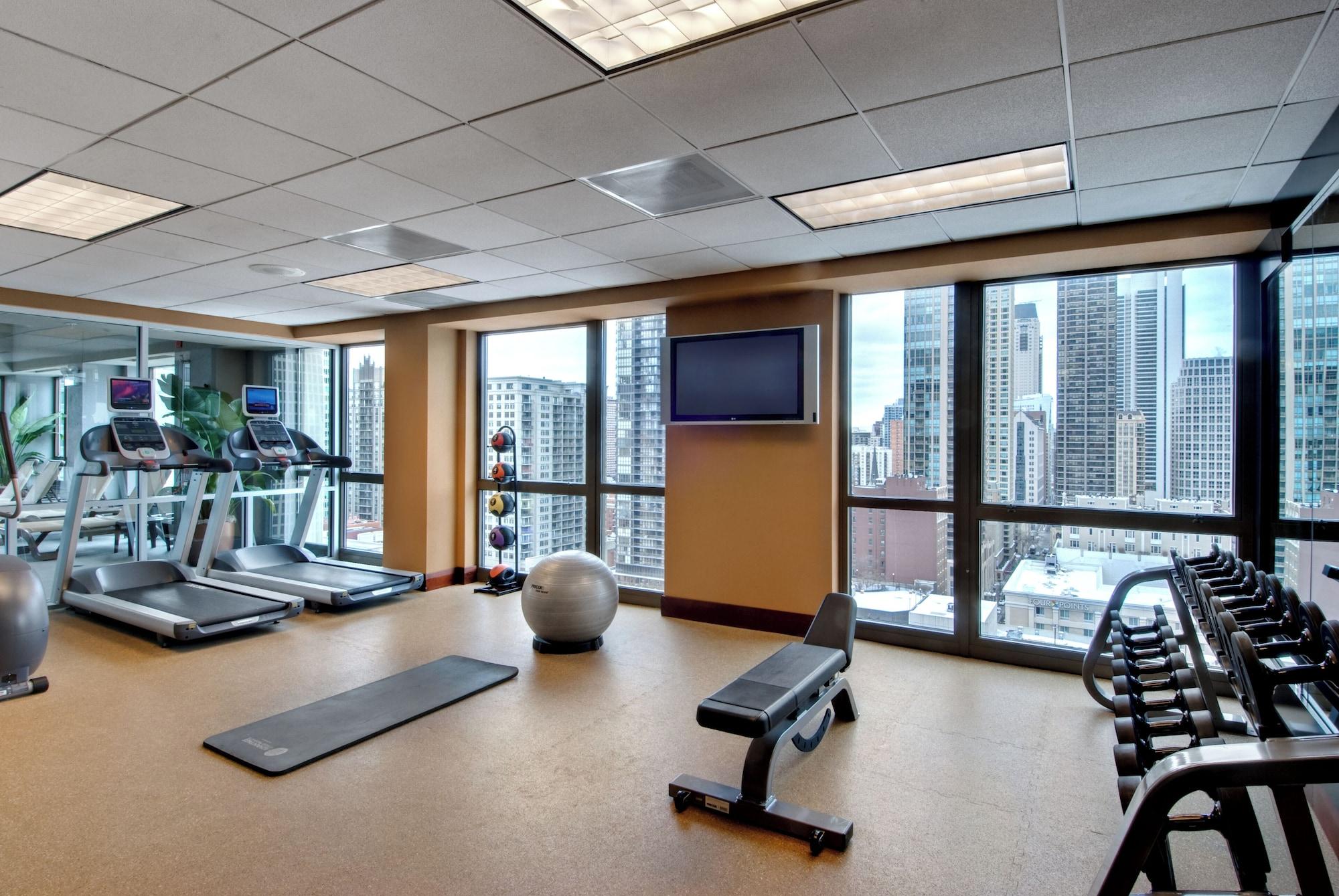 Gimnasio Homewood Suites by Hilton Chicago-Downtown