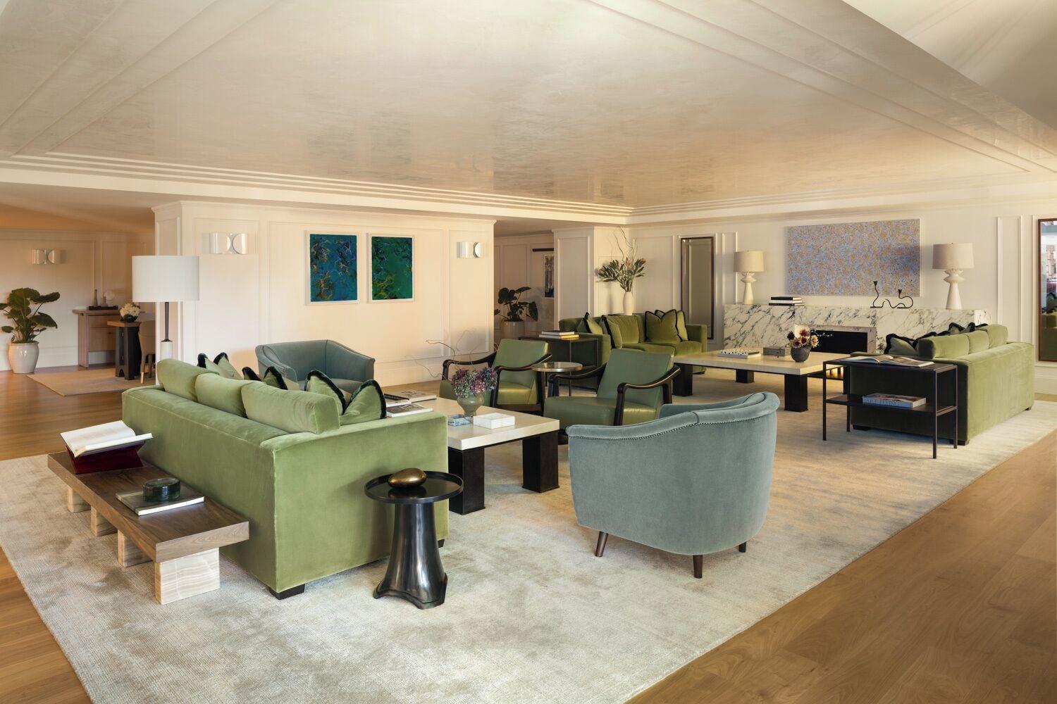 Vista Lobby L'Ermitage Beverly Hills