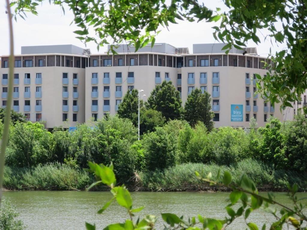 Vista Exterior Résidence Bleu Castillet