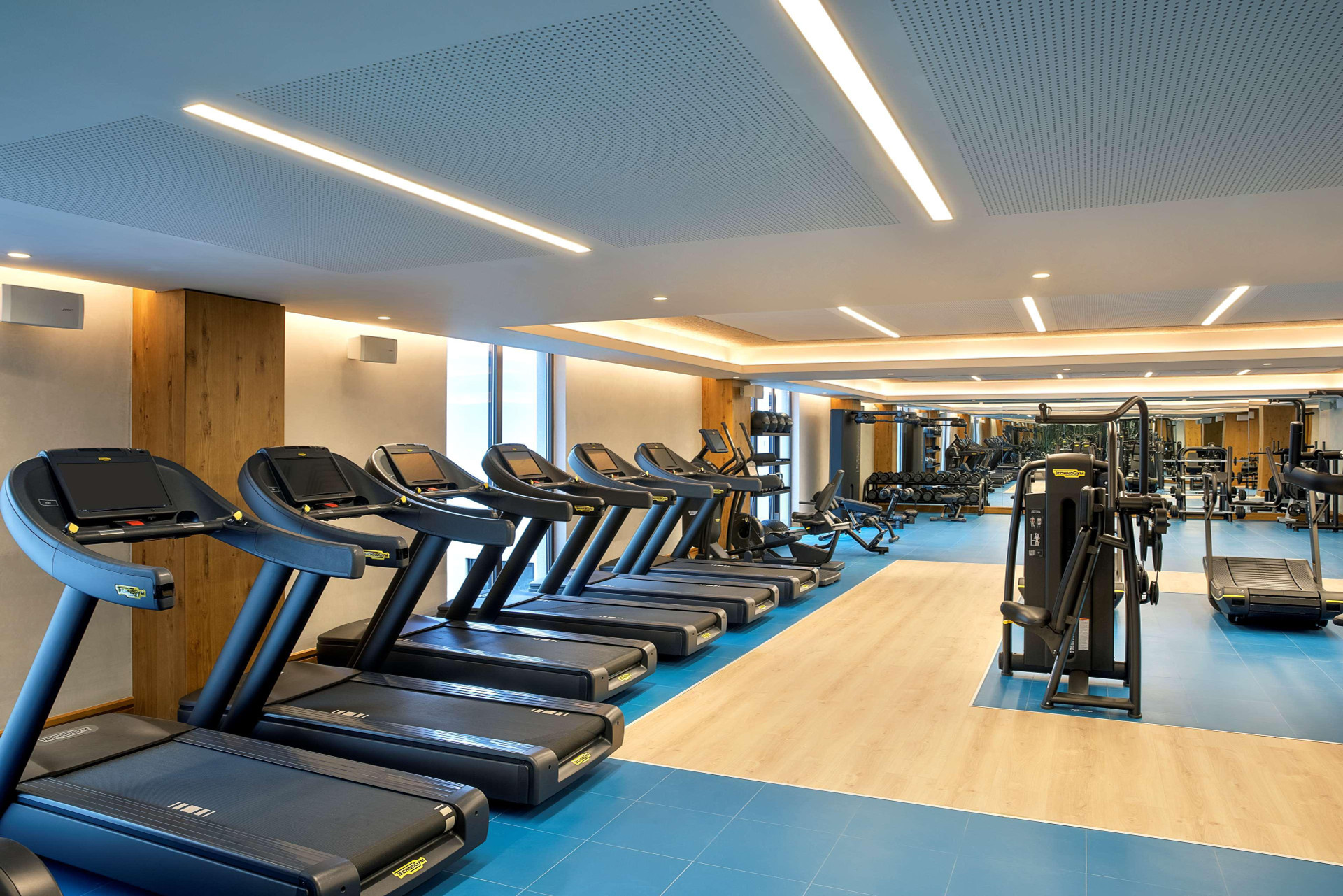 Gimnasio Hilton Abu Dhabi Yas Island