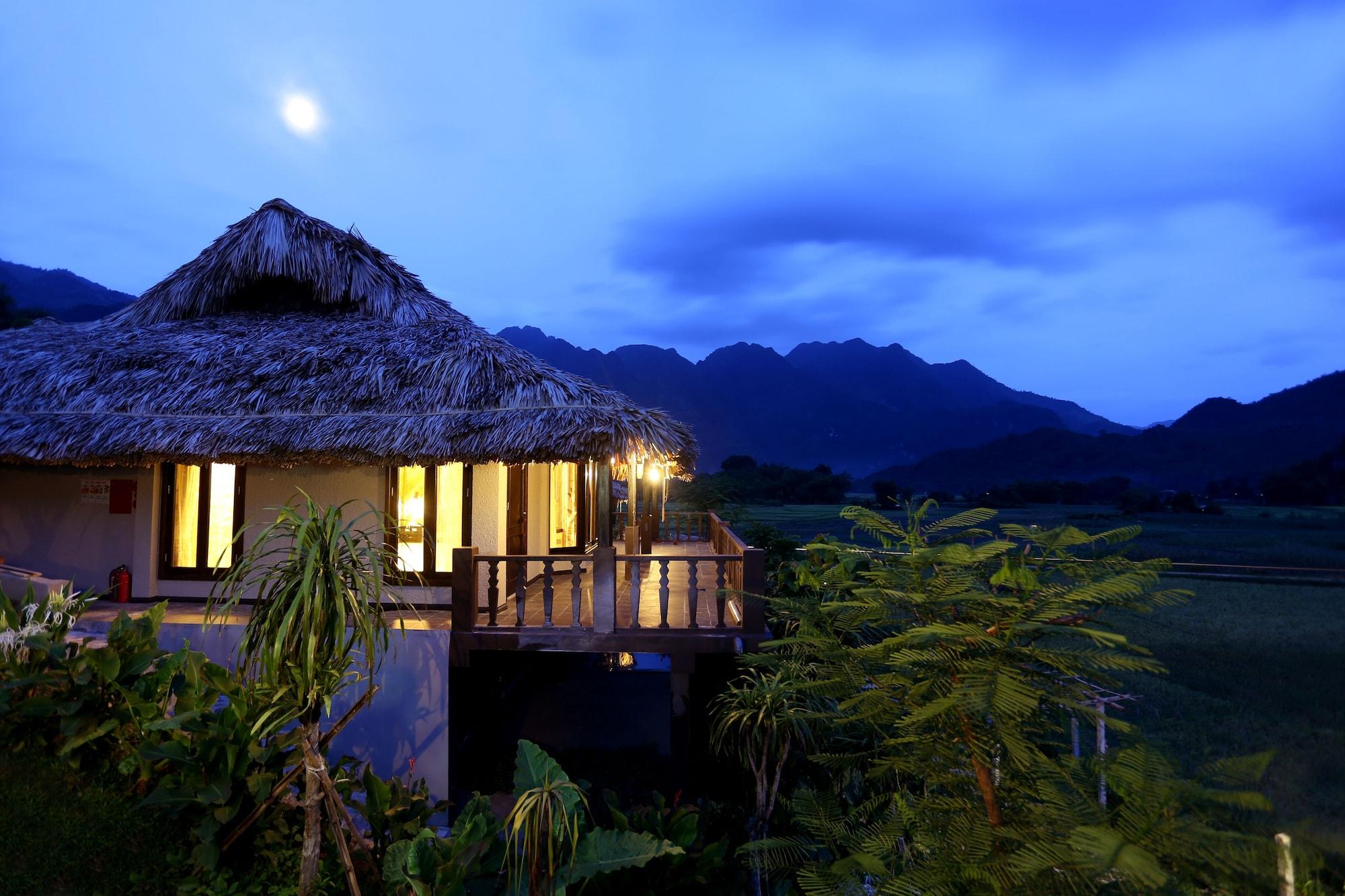 Vista Exterior Mai Chau Ecolodge