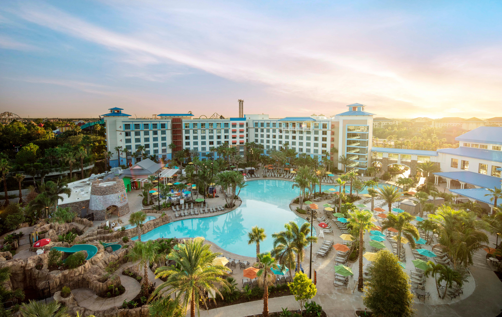 Vista Exterior Universal's Loews Sapphire Falls Resort