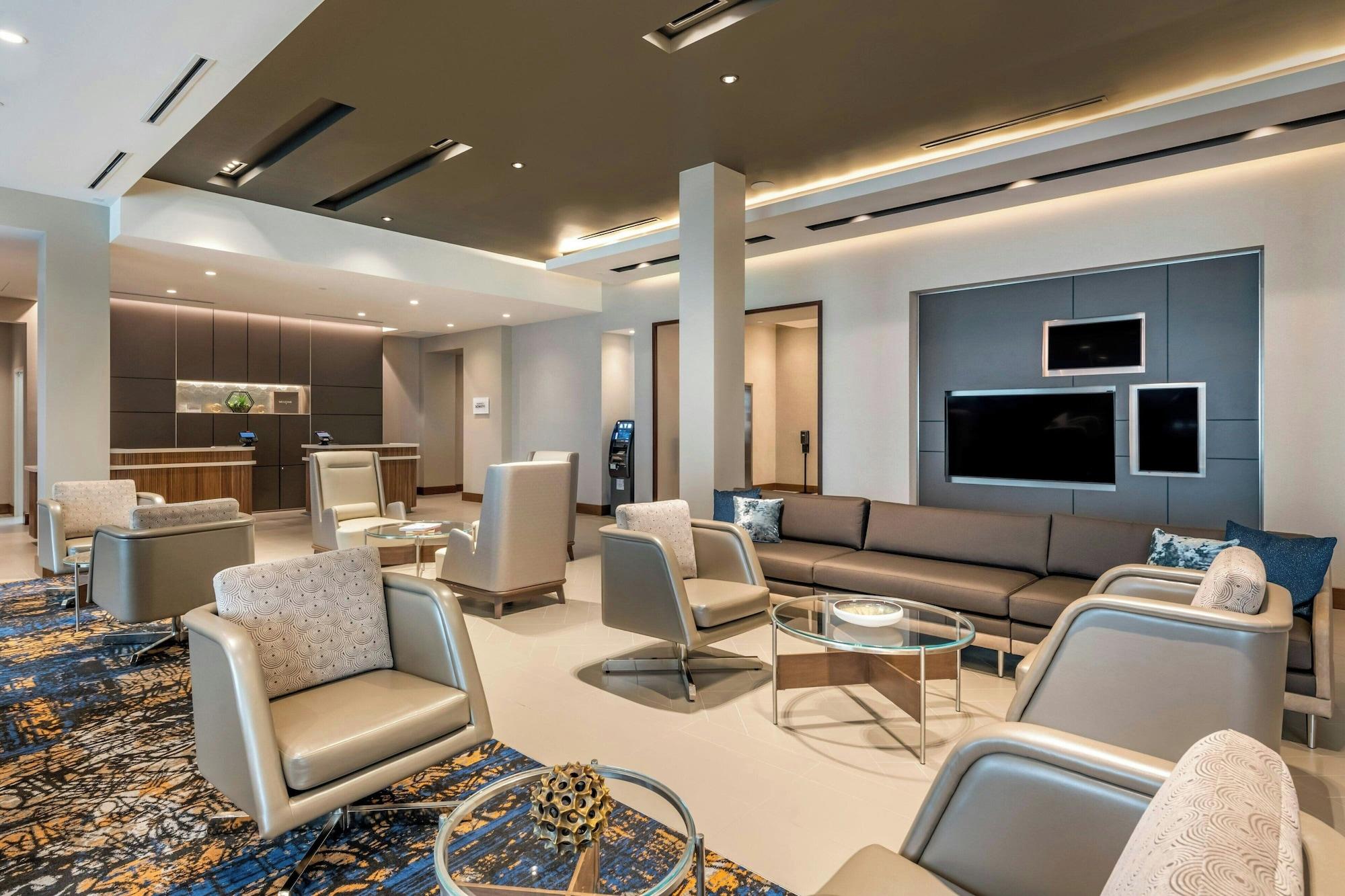 Vista Lobby Courtyard by Marriott Fort Lauderdale Downtown