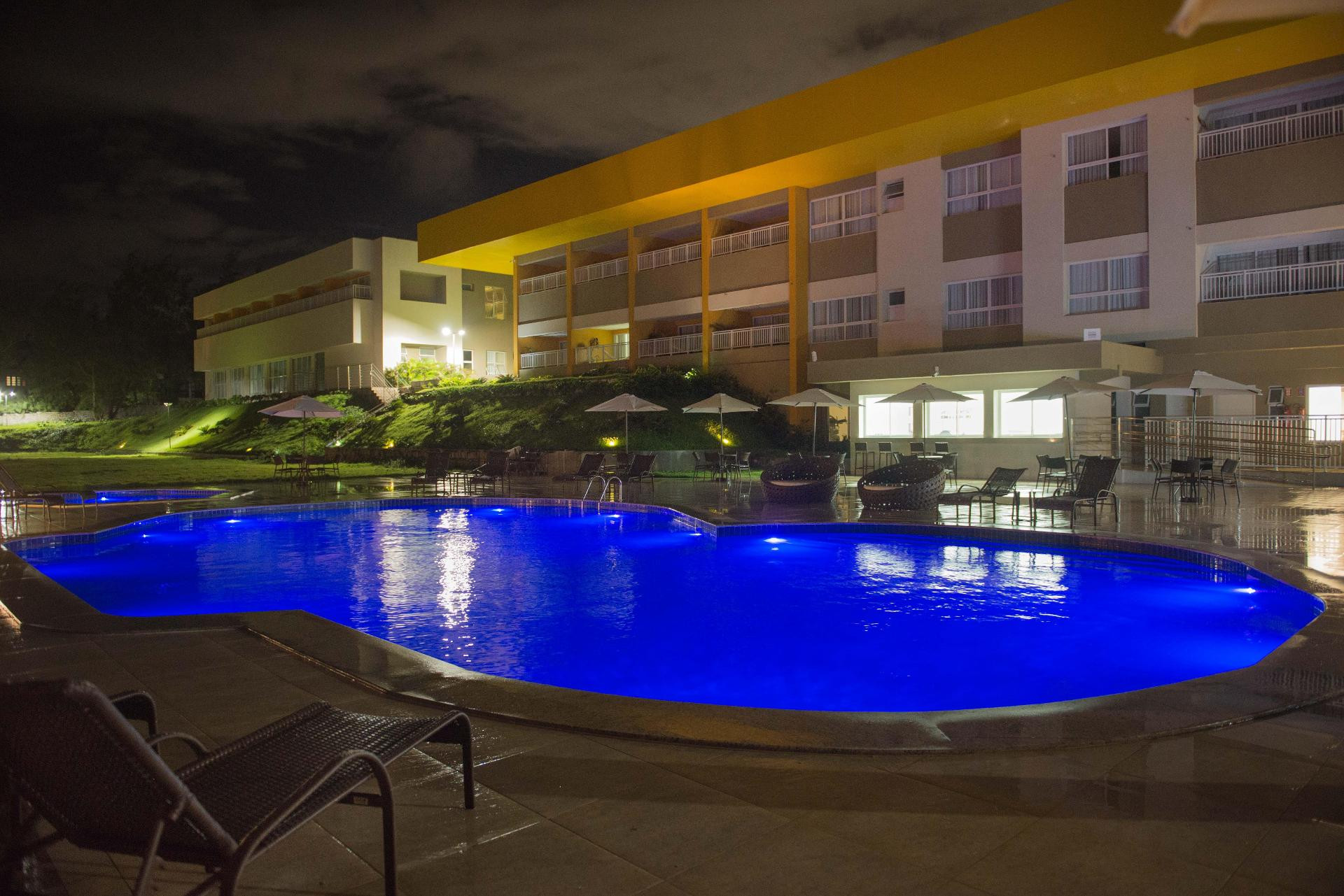 Vista Piscina Hotel Senac Barreira Roxa