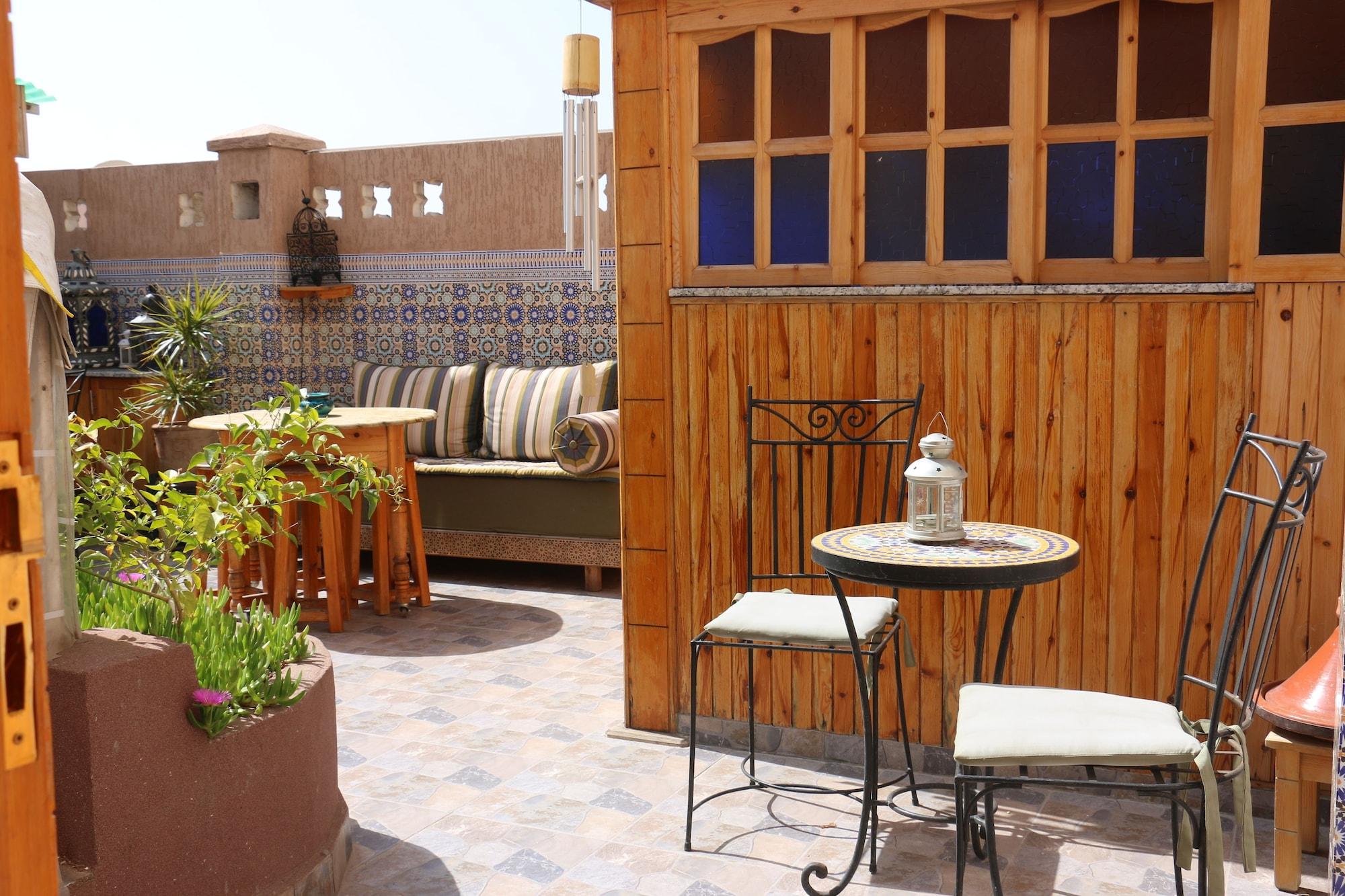 Bar/Salón Riad les Chtis d'Agadir