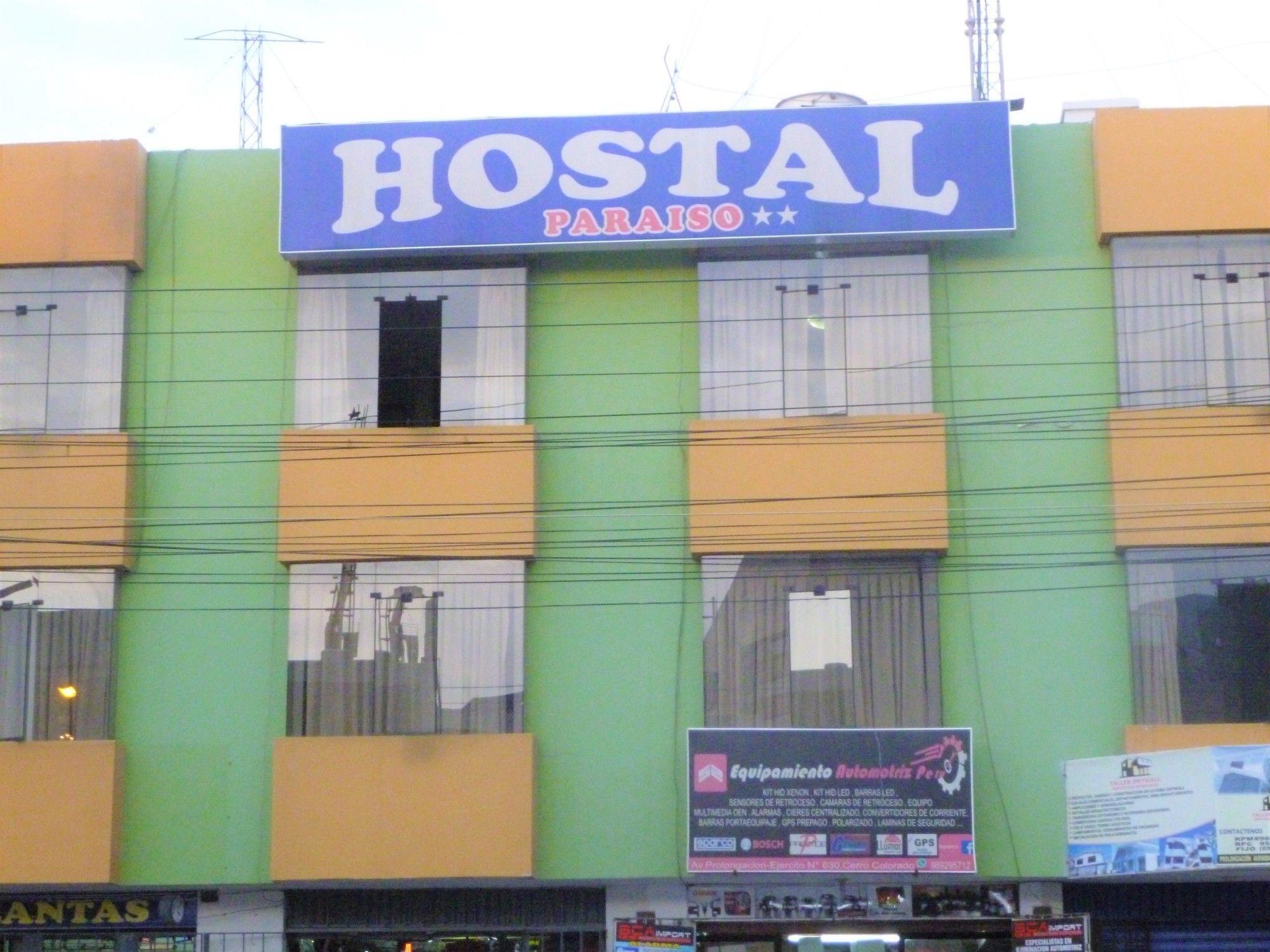 Vista Exterior Hotel Paraiso