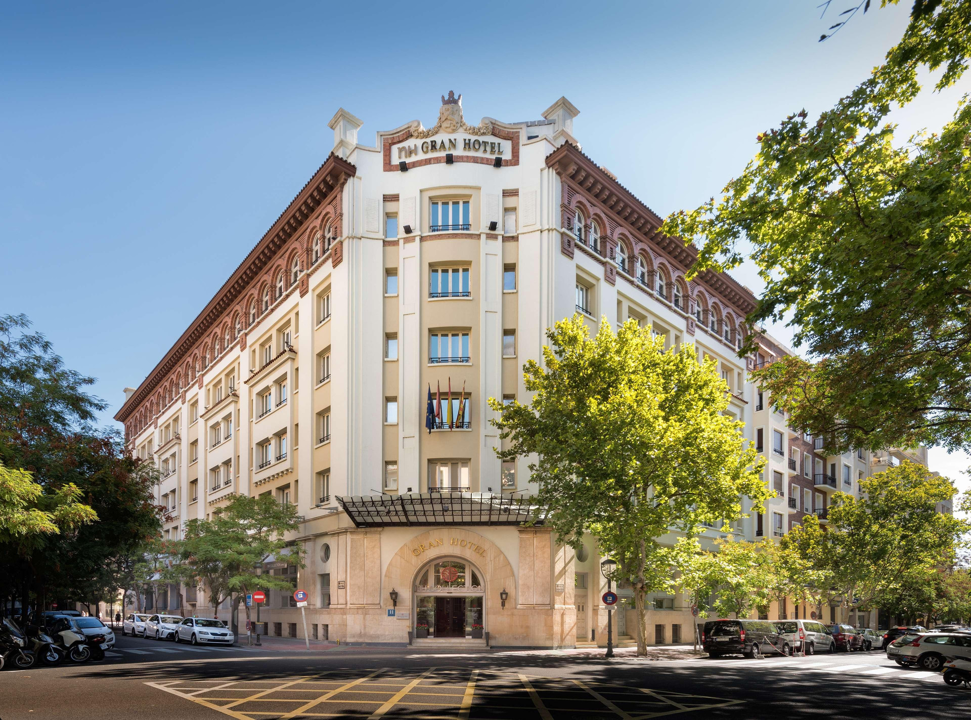 Vista Exterior NH Collection Gran Hotel de Zaragoza
