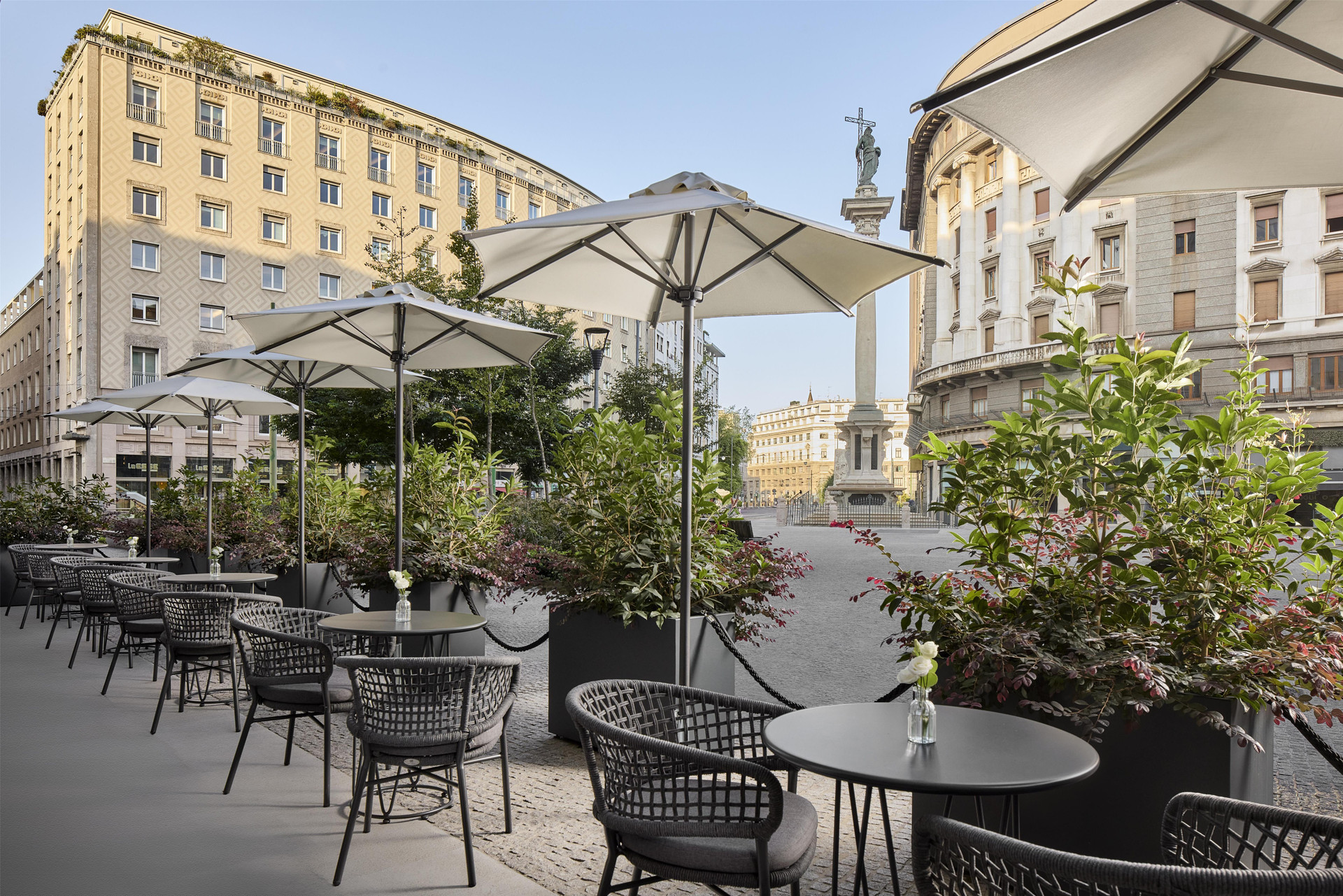 Vista Exterior Tivoli President Milano Hotel